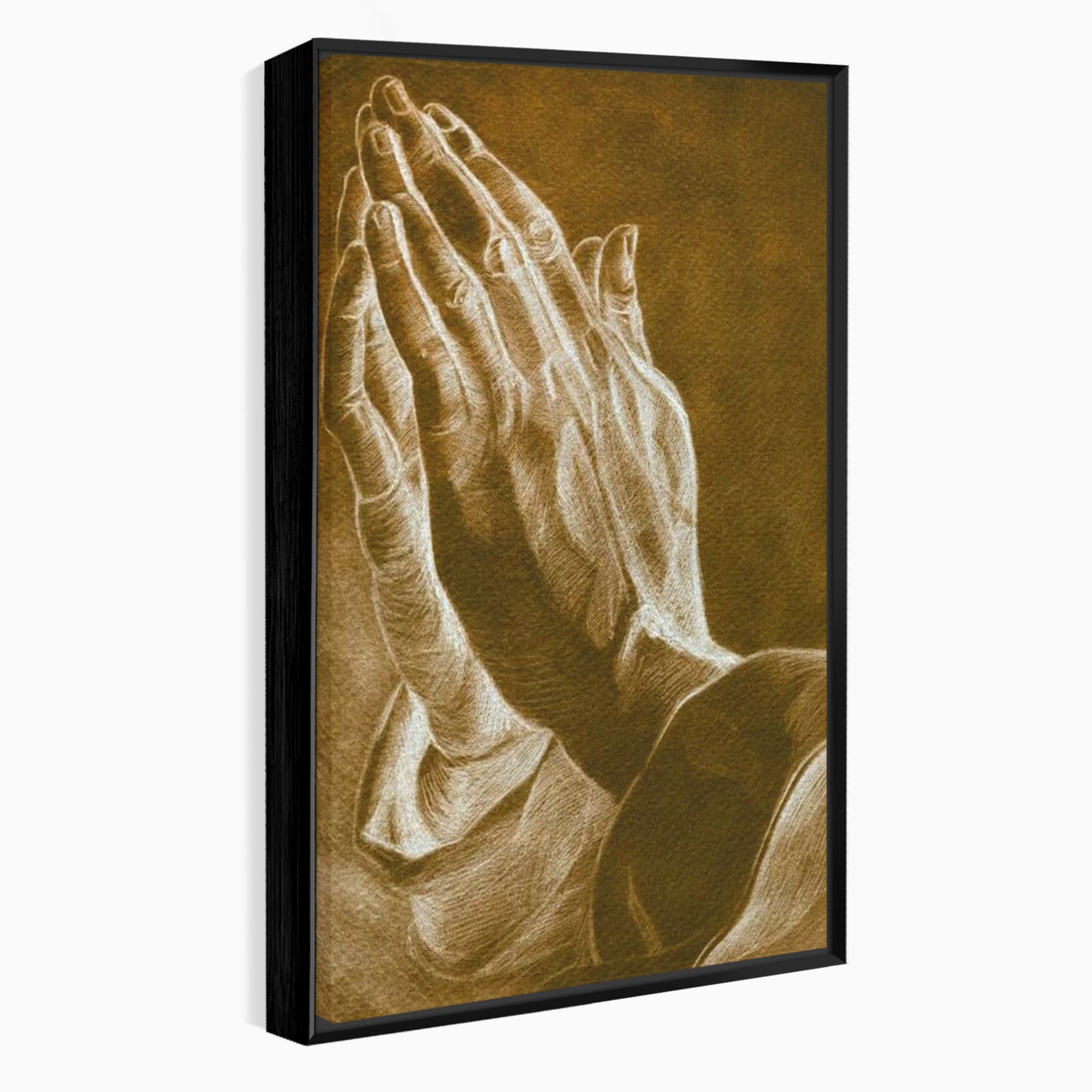 Tablou Canvas Premium LuxCanva® H1016, Maini in Rugaciune , Speranta, Rugaciune, Putere, Liniste, Suflet, Protectie, Mesaj, Frumusete, Living