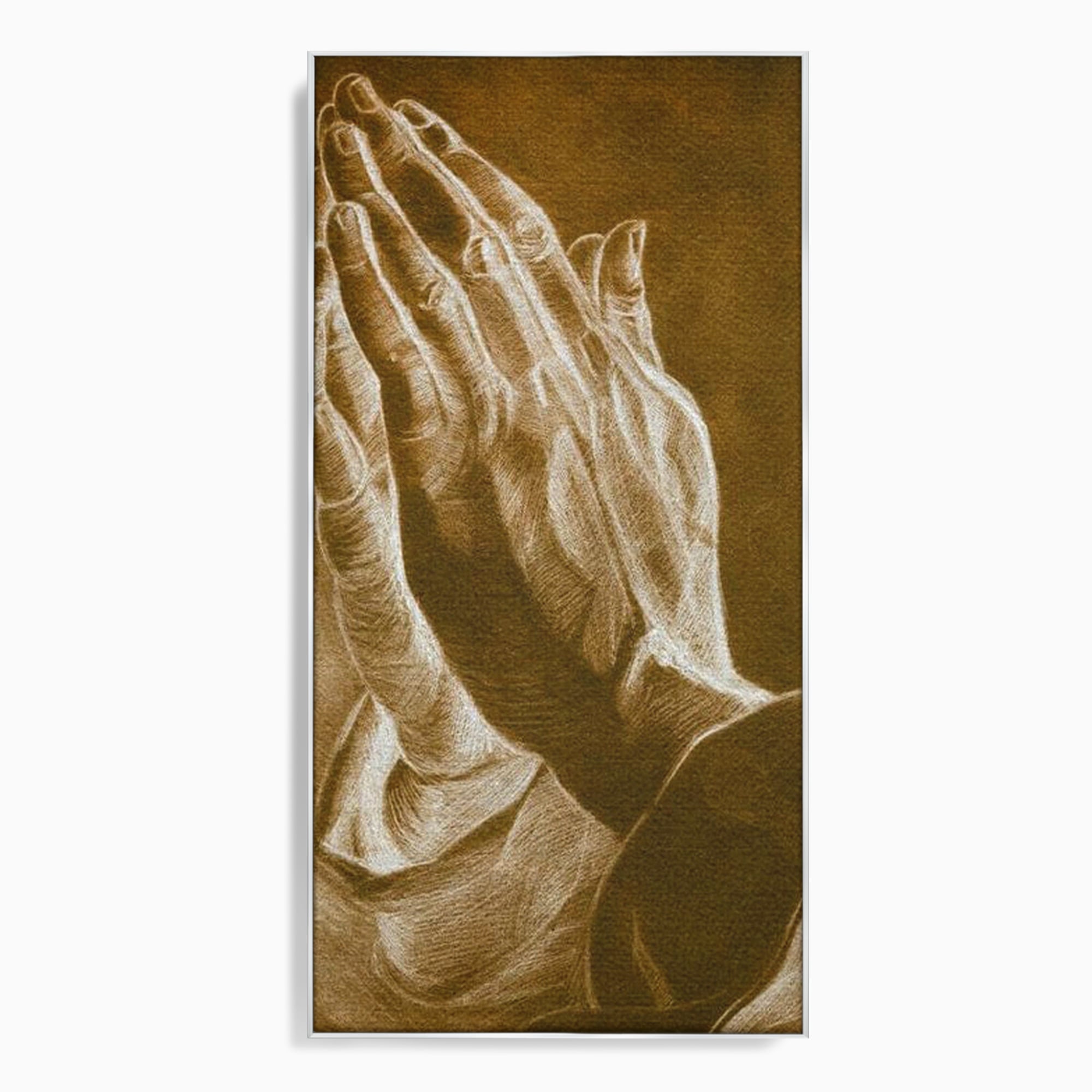 Tablou Canvas Premium LuxCanva® H1016, Maini in Rugaciune , Speranta, Rugaciune, Putere, Liniste, Suflet, Protectie, Mesaj, Frumusete, Living