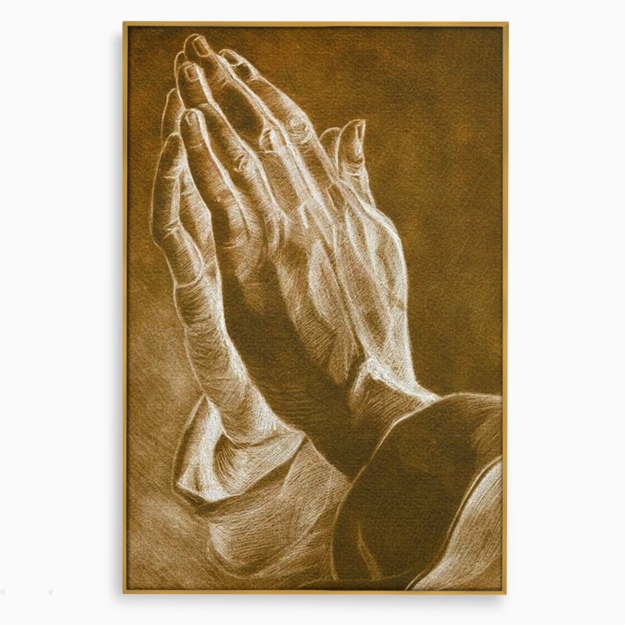 Tablou Canvas Premium LuxCanva® H1016, Maini in Rugaciune , Speranta, Rugaciune, Putere, Liniste, Suflet, Protectie, Mesaj, Frumusete, Living