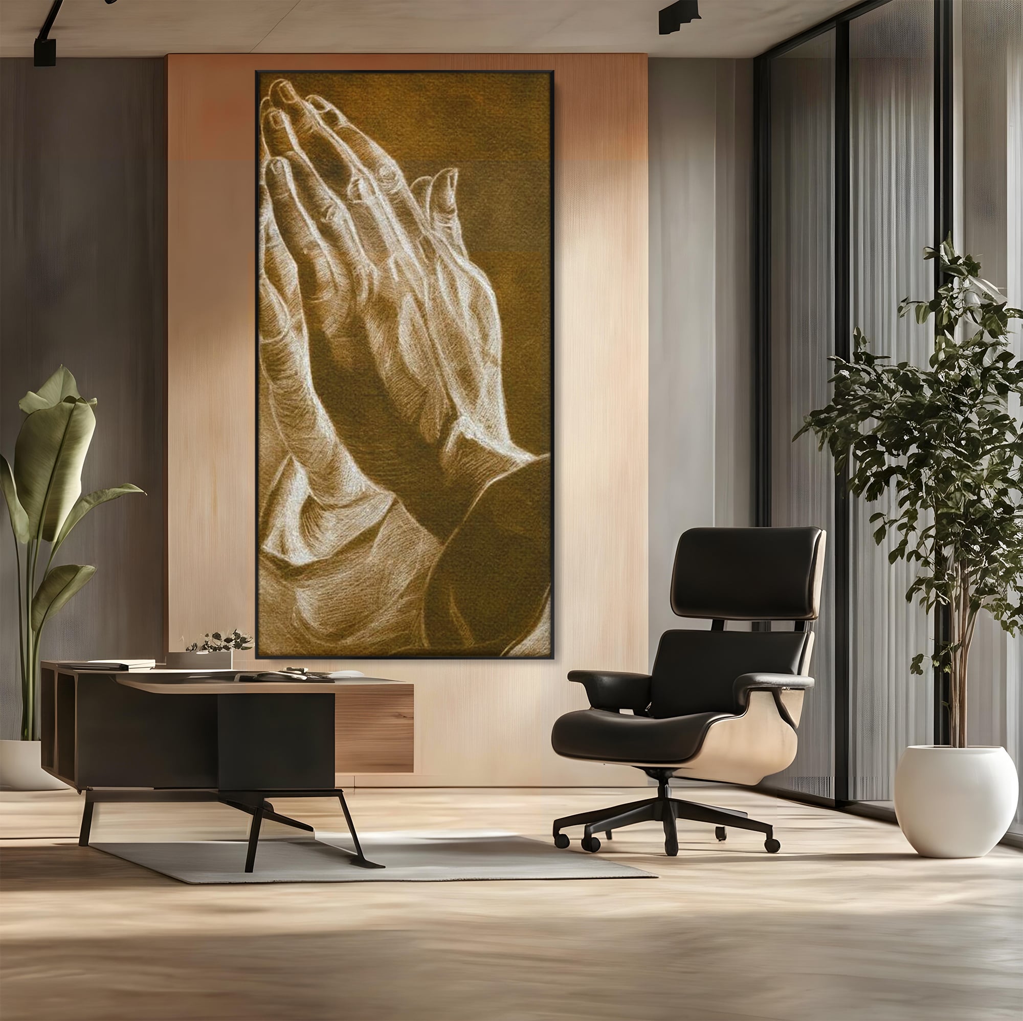 Tablou Canvas Premium LuxCanva® H1016, Maini in Rugaciune , Speranta, Rugaciune, Putere, Liniste, Suflet, Protectie, Mesaj, Frumusete, Living