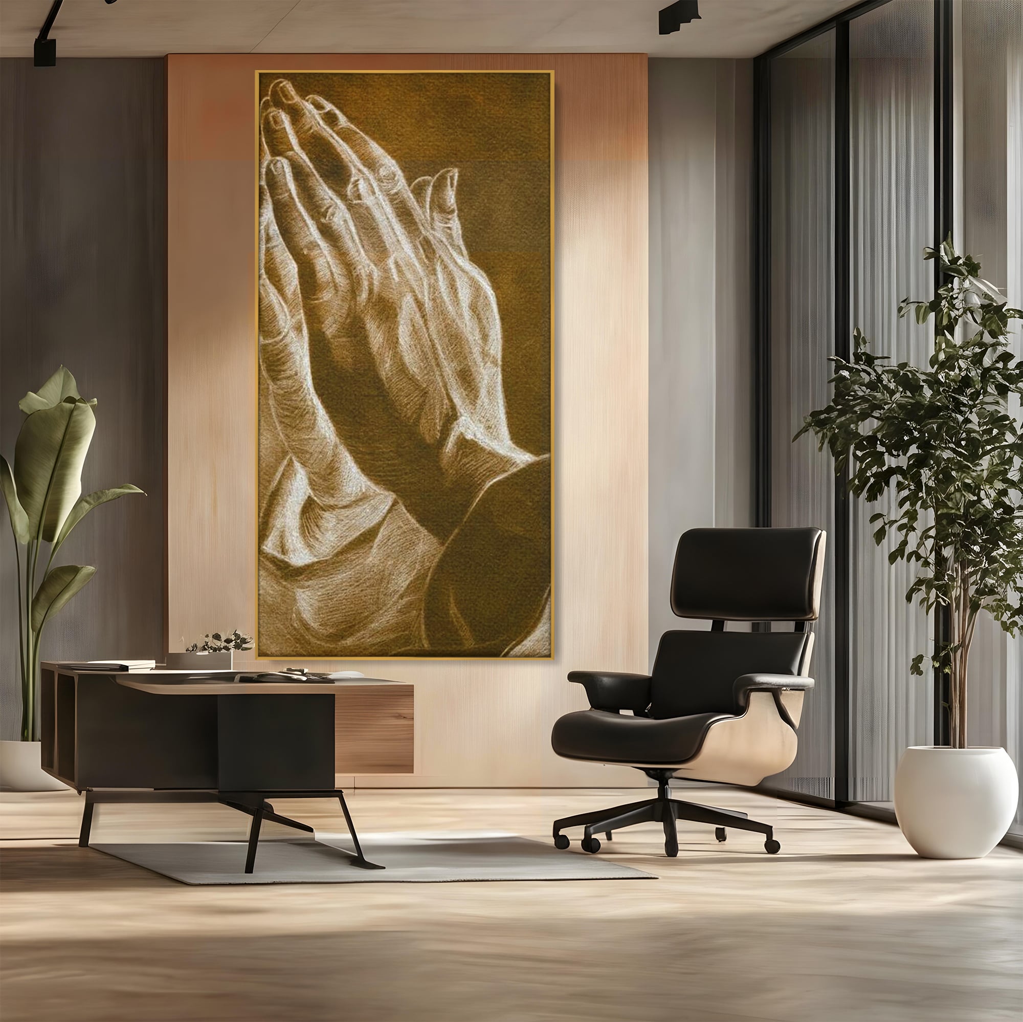 Tablou Canvas Premium LuxCanva® H1016, Maini in Rugaciune , Speranta, Rugaciune, Putere, Liniste, Suflet, Protectie, Mesaj, Frumusete, Living