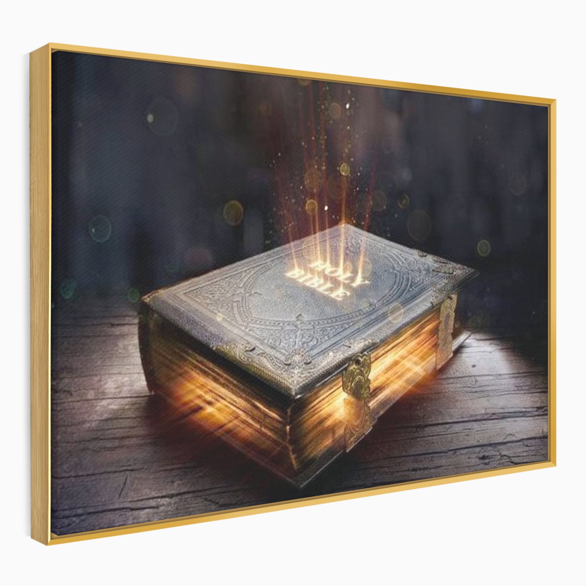 Tablou Canvas Premium LuxCanva® H1018 Cartea Sacra a Vietii , Cuvant, Sacru, Credinta, Intelepciune, Adevar, Comoara, Revelatie, Lumina, Living