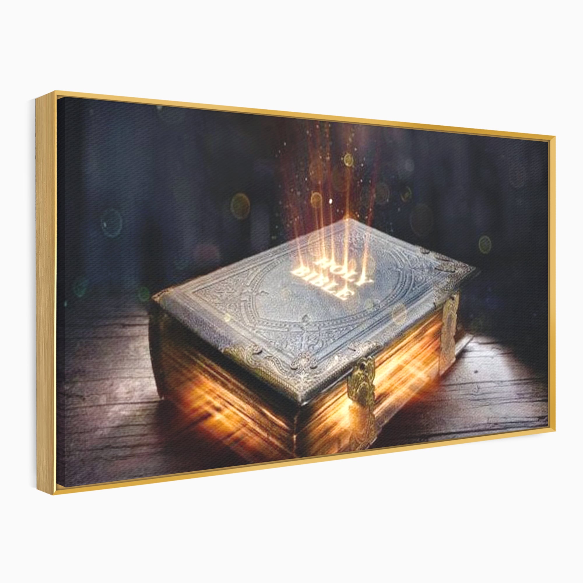 Tablou Canvas Premium LuxCanva® H1018 Cartea Sacra a Vietii , Cuvant, Sacru, Credinta, Intelepciune, Adevar, Comoara, Revelatie, Lumina, Living