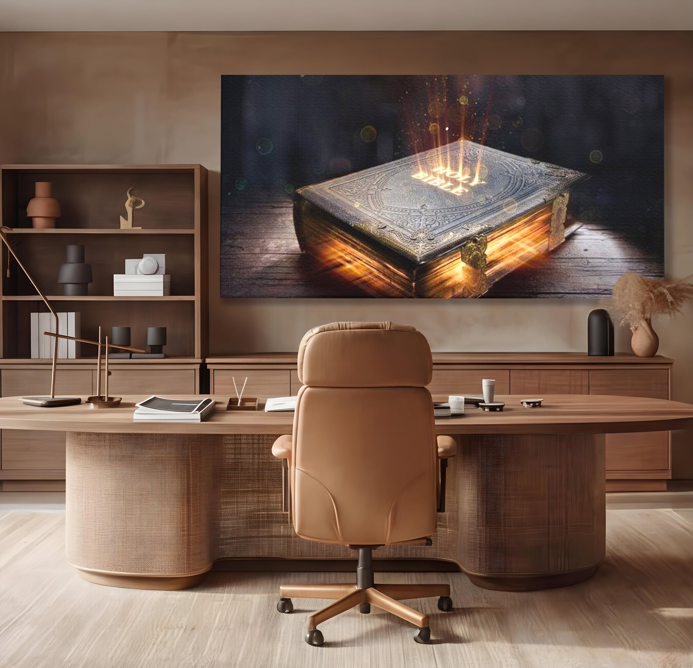 Tablou Canvas Premium LuxCanva® H1018 Cartea Sacra a Vietii , Cuvant, Sacru, Credinta, Intelepciune, Adevar, Comoara, Revelatie, Lumina, Living