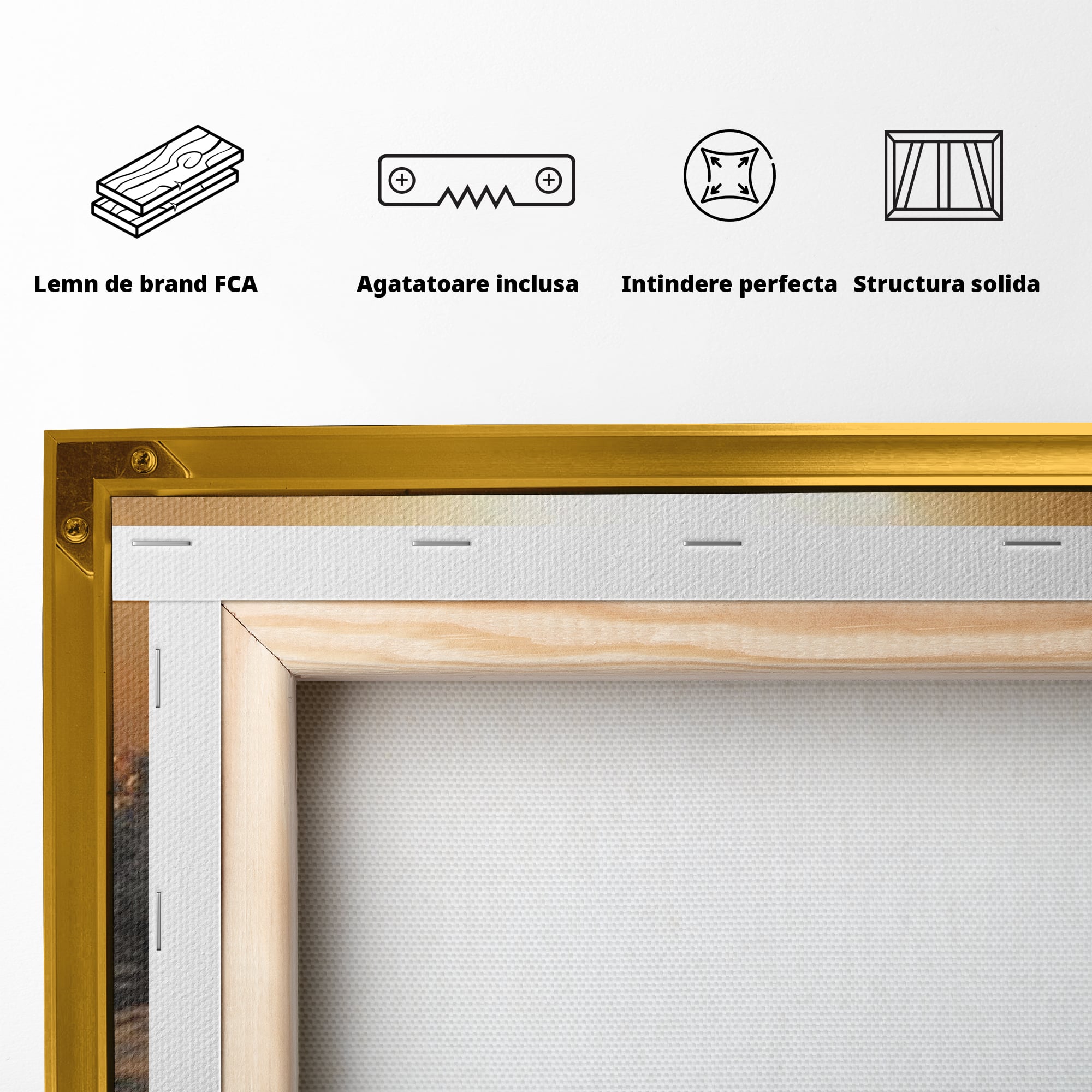 Tablou Canvas Premium LuxCanva® H1019 Lumina Sfanta pe Ape , Apus, Cruce, Spritual, Valuri, Pace, Suflet, Ocean, Credinta, Speranta, Living, Dormitor