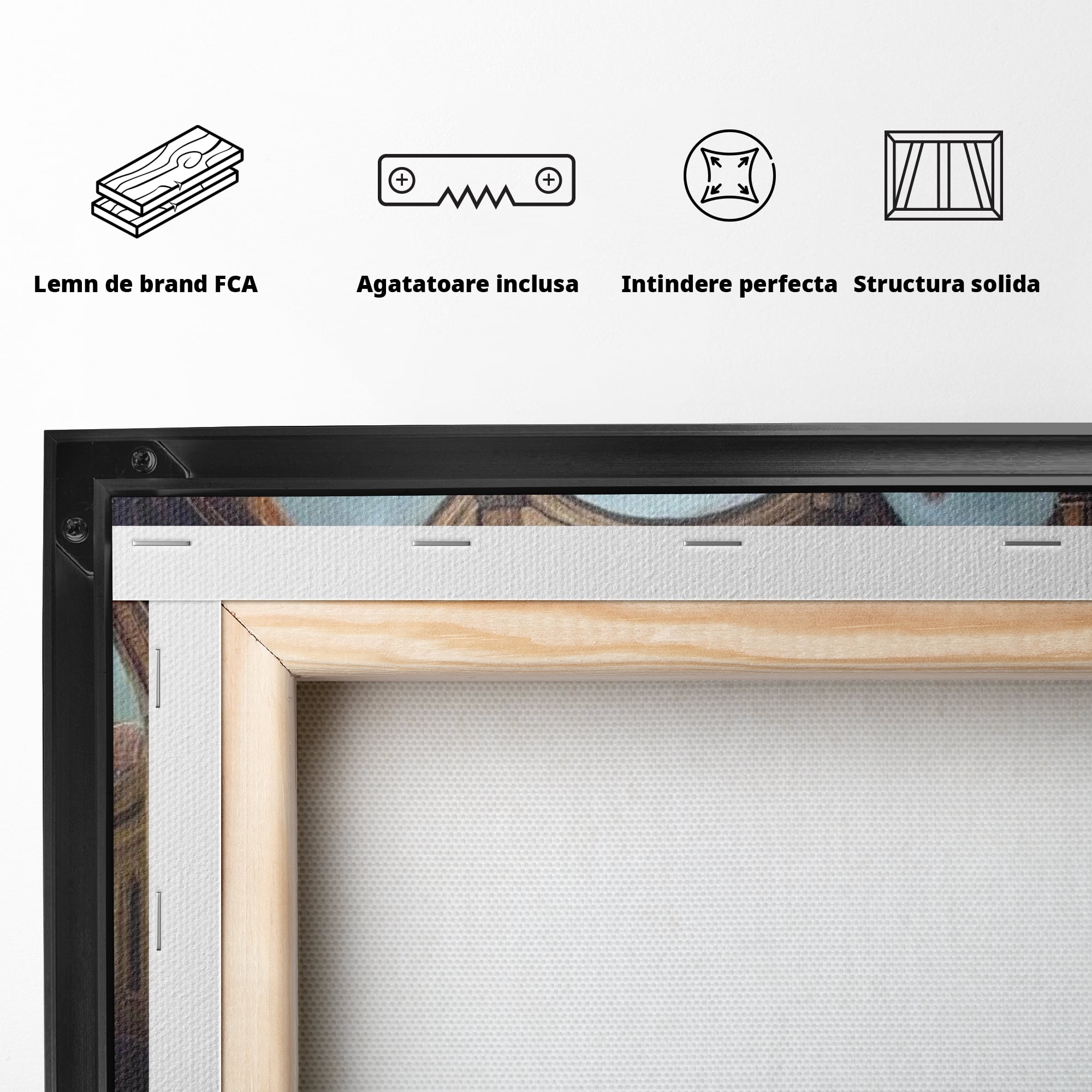 Tablou Canvas Premium LuxCanva® H1023 Cina lui Hristos , Legamant, Iisus, Taina, Iubire, Apostoli, Armonie, Har, Divin, Mantuitor, Living, Dormitor