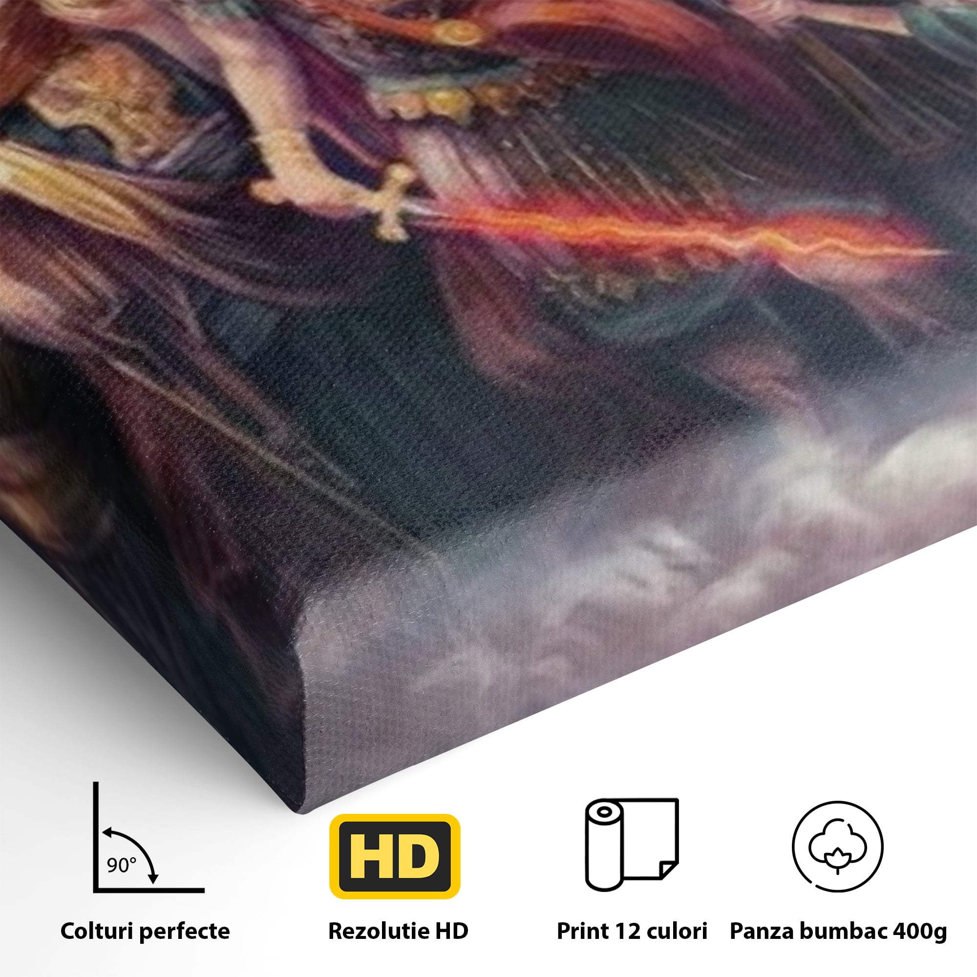 Tablou Canvas Premium LuxCanva® H1024 Puterea Arhanghelilor , Sabie, Forta, Inger, Speranta, Protectie, Divinitate, Arhanghel, Credinta, Living