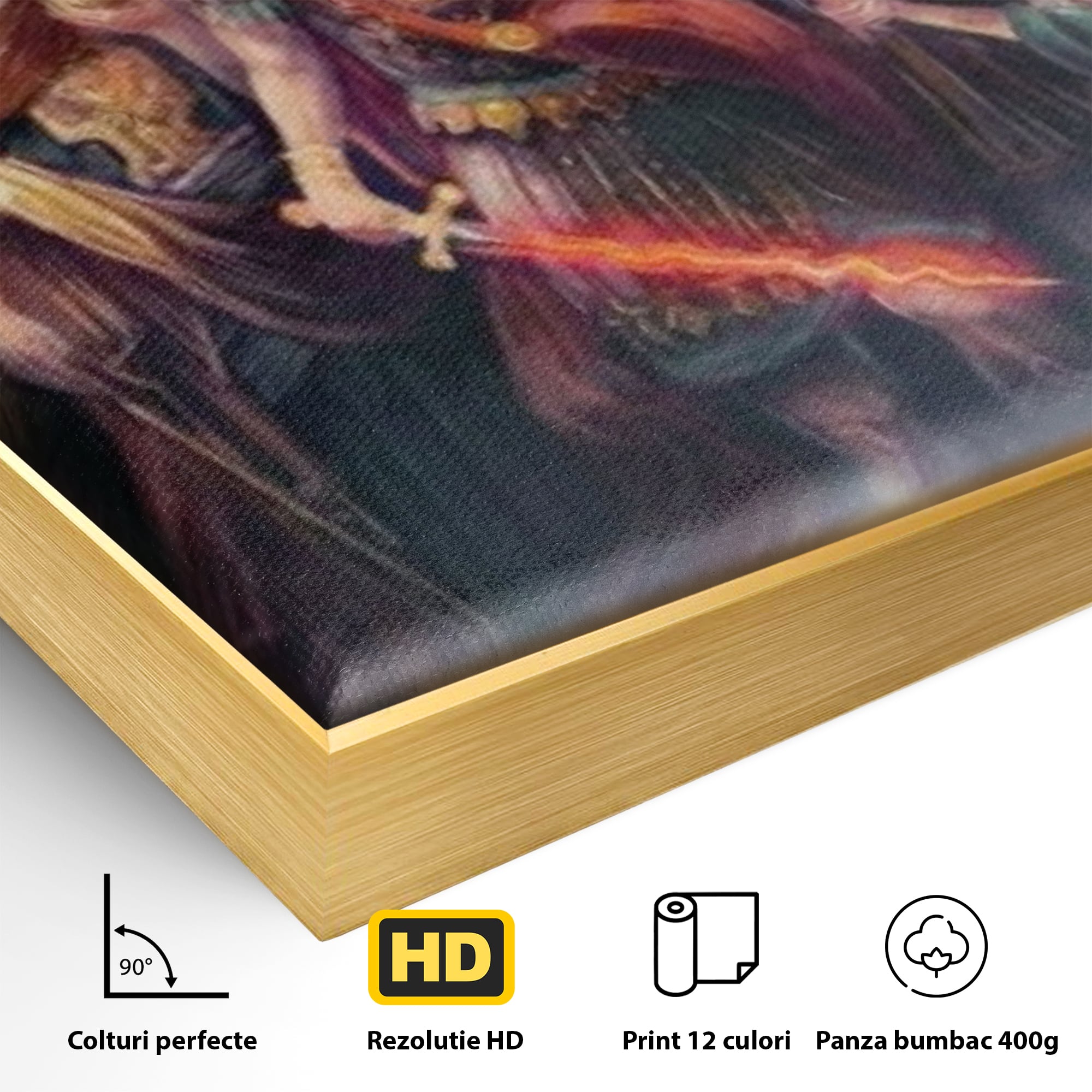 Tablou Canvas Premium LuxCanva® H1024 Puterea Arhanghelilor , Sabie, Forta, Inger, Speranta, Protectie, Divinitate, Arhanghel, Credinta, Living