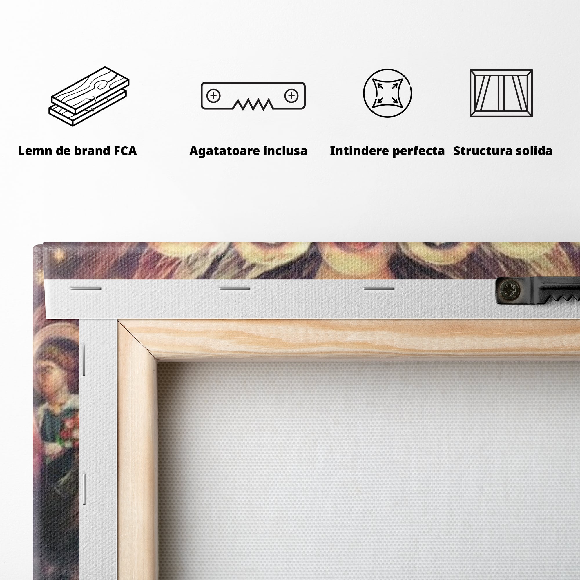 Tablou Canvas Premium LuxCanva® H1024 Puterea Arhanghelilor , Sabie, Forta, Inger, Speranta, Protectie, Divinitate, Arhanghel, Credinta, Living