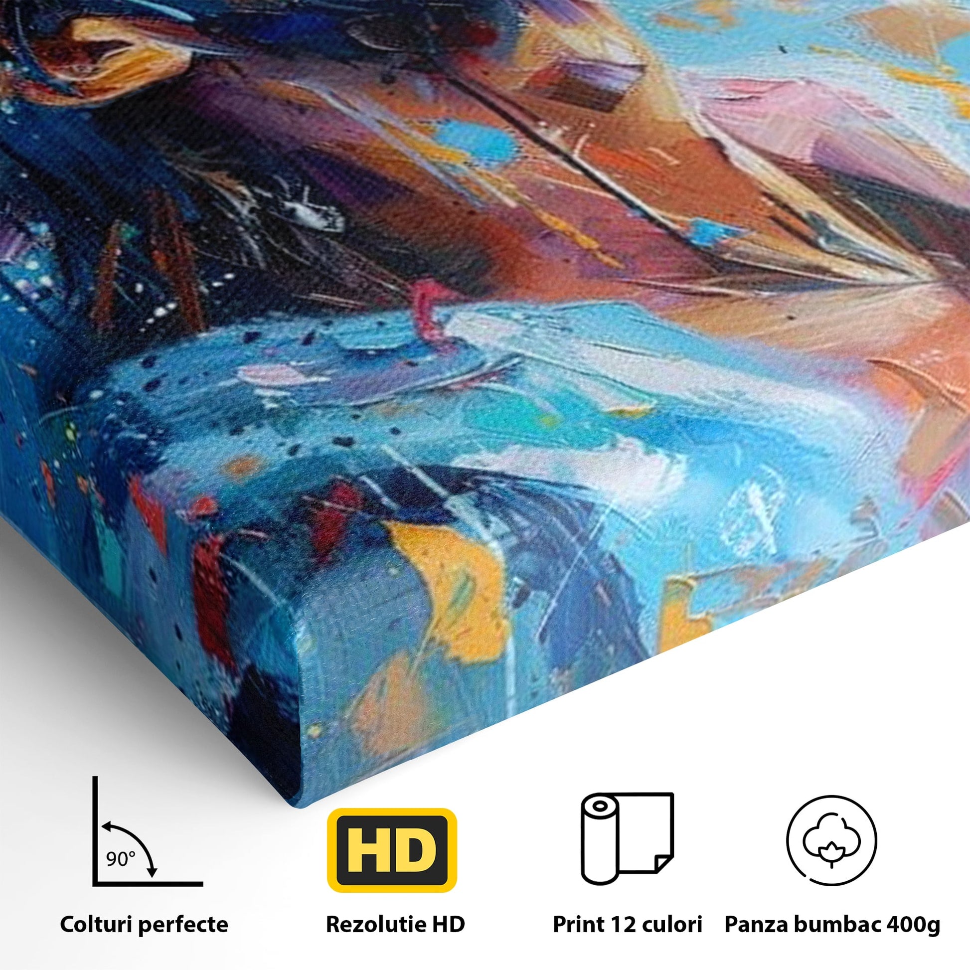 Tablou Canvas Premium LuxCanva® H1043, Coroana Sperantei, Iisus, Credinta, Speranta, Mantuire, Har, Emotie, Coroana de Spini, Arta Religioasa, Living, Dormitor