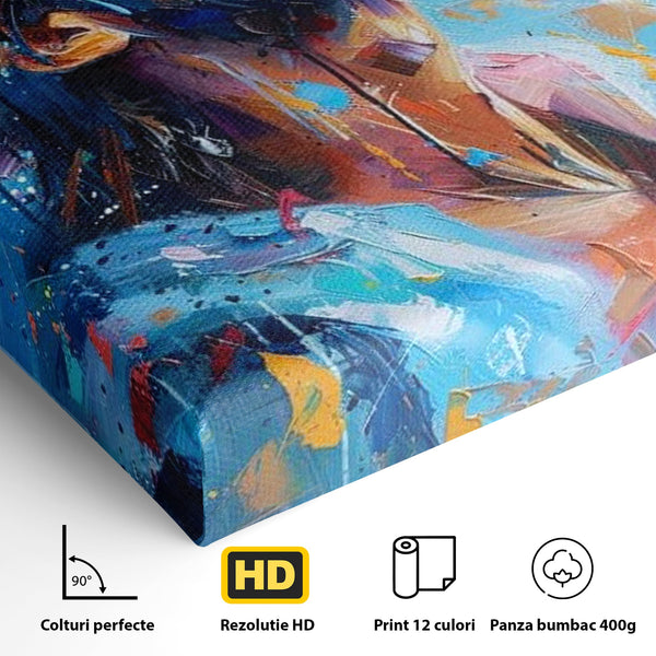 Tablou Canvas Premium LuxCanva® H1043, Coroana Sperantei, Iisus, Credinta, Speranta, Mantuire, Har, Emotie, Coroana de Spini, Arta Religioasa, Living, Dormitor