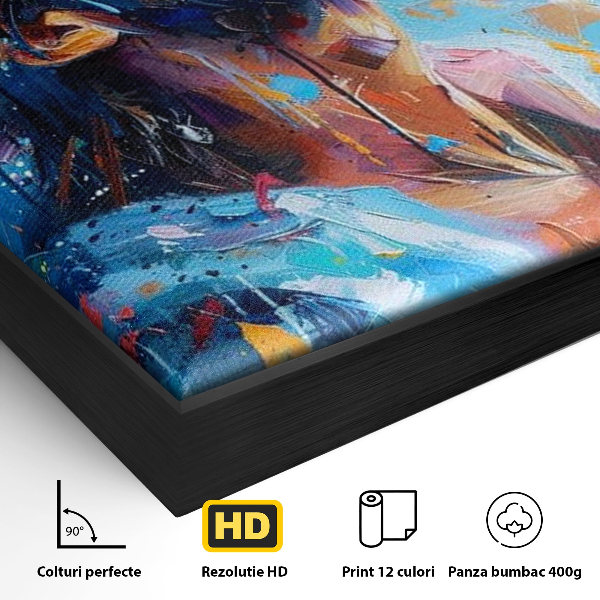 Tablou Canvas Premium LuxCanva® H1043, Coroana Sperantei, Iisus, Credinta, Speranta, Mantuire, Har, Emotie, Coroana de Spini, Arta Religioasa, Living, Dormitor