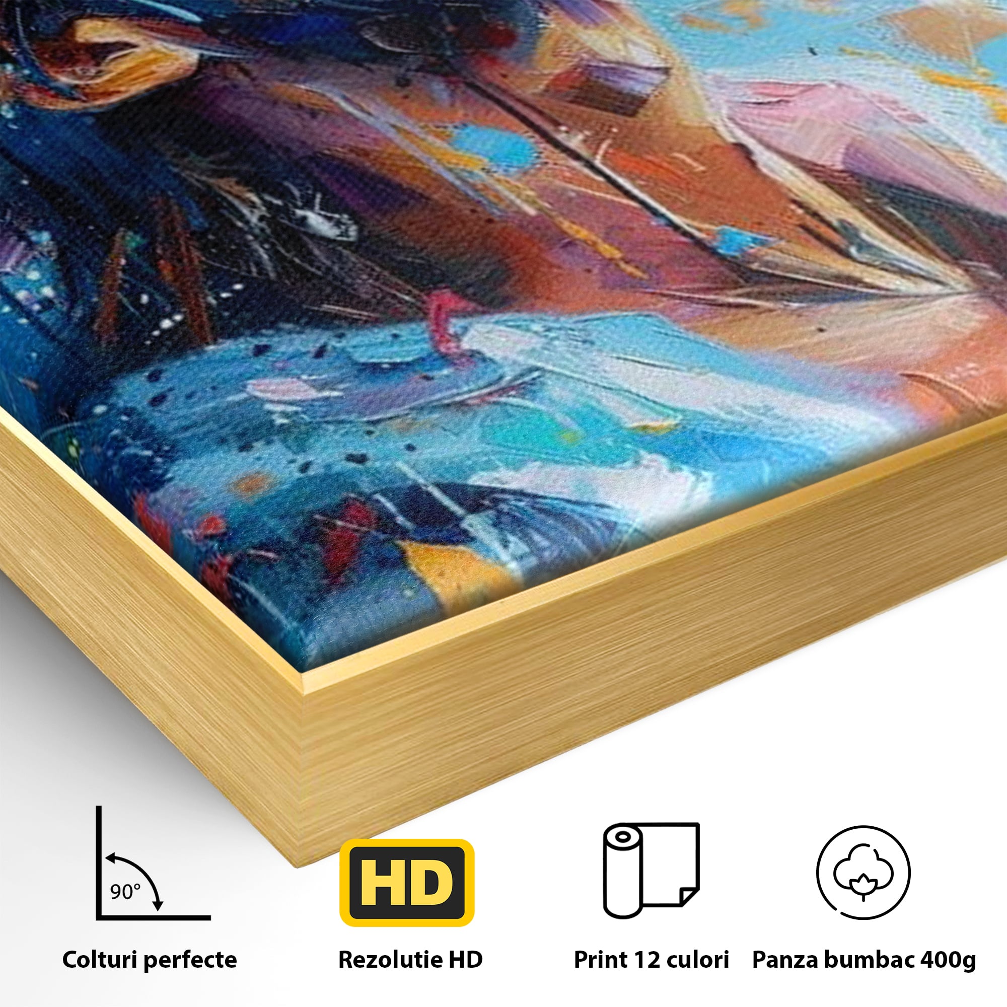 Tablou Canvas Premium LuxCanva® H1043, Coroana Sperantei, Iisus, Credinta, Speranta, Mantuire, Har, Emotie, Coroana de Spini, Arta Religioasa, Living, Dormitor
