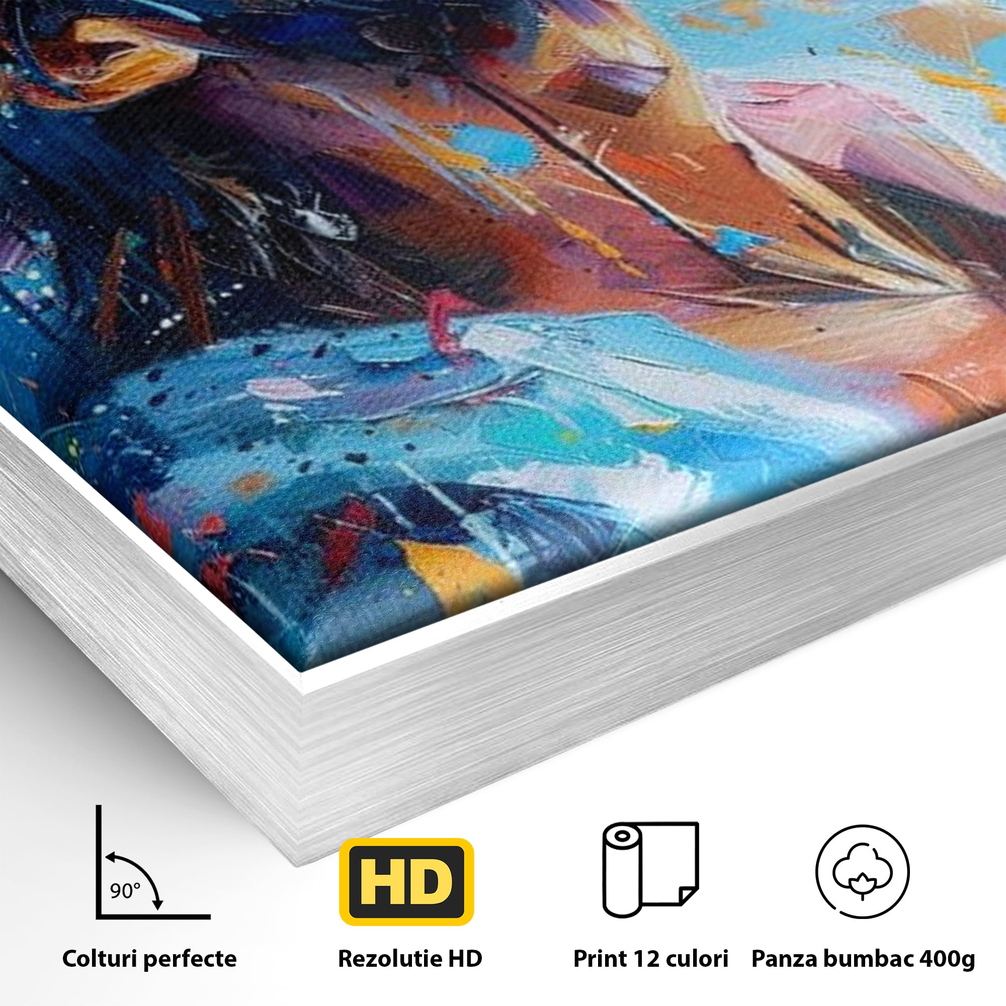 Tablou Canvas Premium LuxCanva® H1043, Coroana Sperantei, Iisus, Credinta, Speranta, Mantuire, Har, Emotie, Coroana de Spini, Arta Religioasa, Living, Dormitor