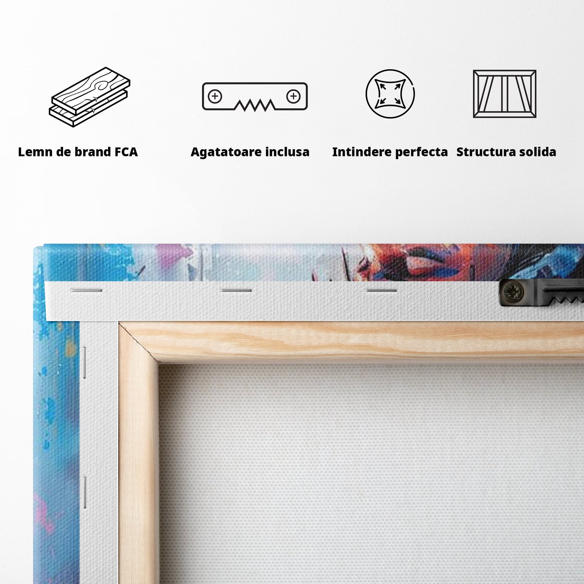 Tablou Canvas Premium LuxCanva® H1044, Reverie Sacra, Iisus, Credinta, Speranta, Mantuire, Har, Emotie, Coroana de Spini, Decor Crestin, Arta Religioasa, Living, Dormitor