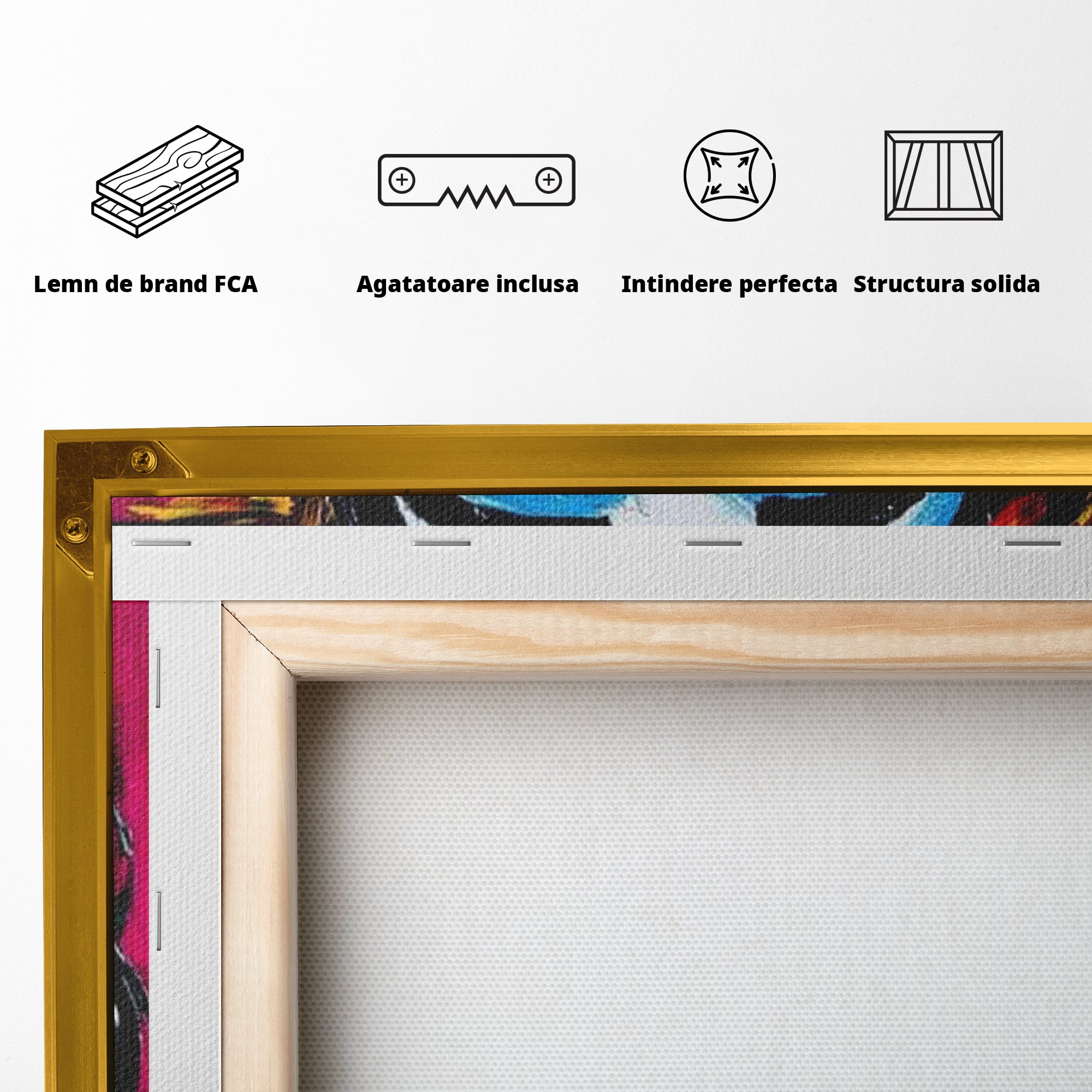 Tablou Canvas Premium LuxCanva® H1050, Contemplare Divina, Iisus, Contemplare, Pace Interioara, Coroana de Spini, Serenitate, Arta Religioasa Moderna, Living, Dormitor