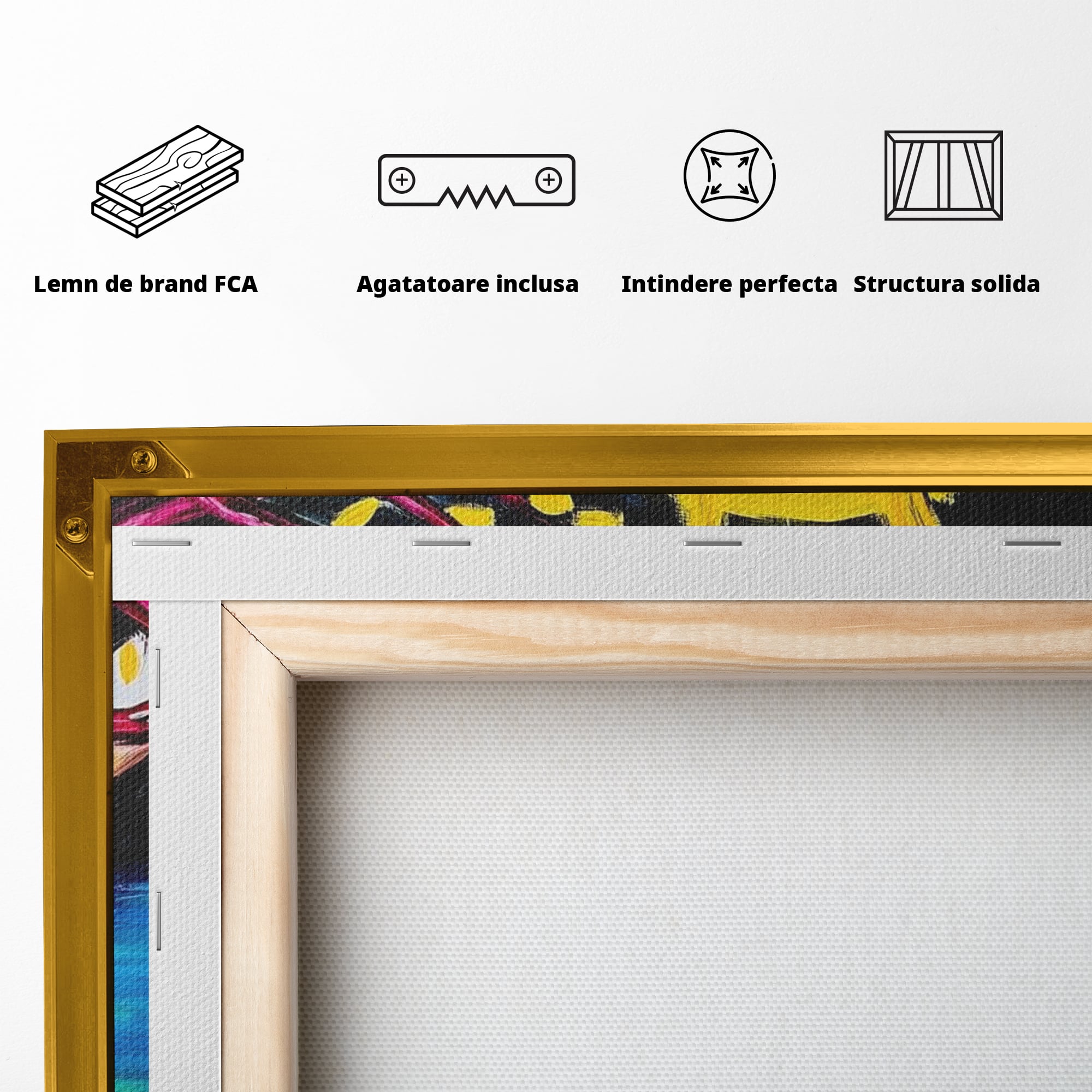 Tablou Canvas Premium LuxCanva® H1054, Jertfa si Lumina, Iisus, Sacrificiu, Iertare, Lumina, Sange, Apa, Ramuri, Coroana, Arta Religioasa Moderna, Living, Dormitor