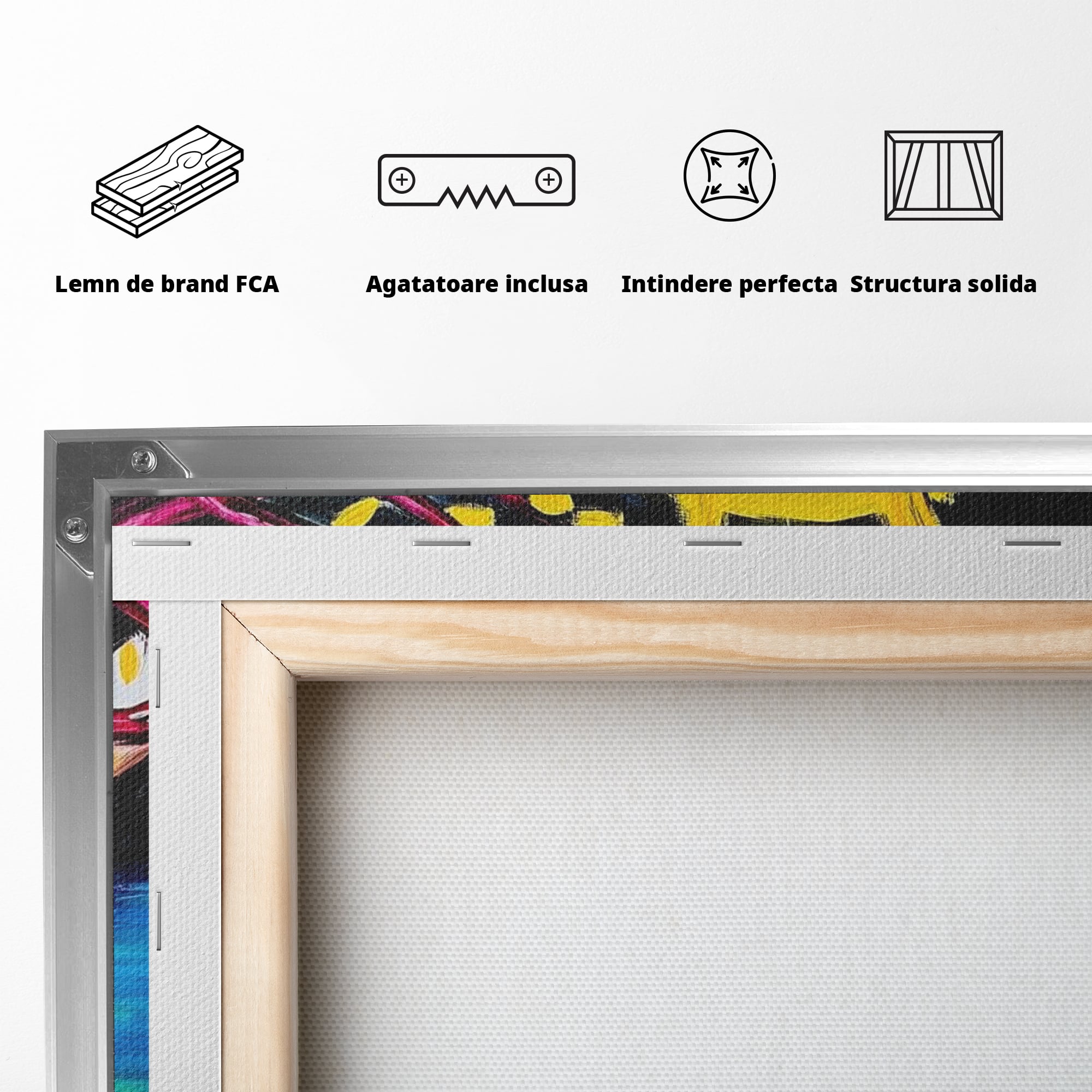 Tablou Canvas Premium LuxCanva® H1054, Jertfa si Lumina, Iisus, Sacrificiu, Iertare, Lumina, Sange, Apa, Ramuri, Coroana, Arta Religioasa Moderna, Living, Dormitor