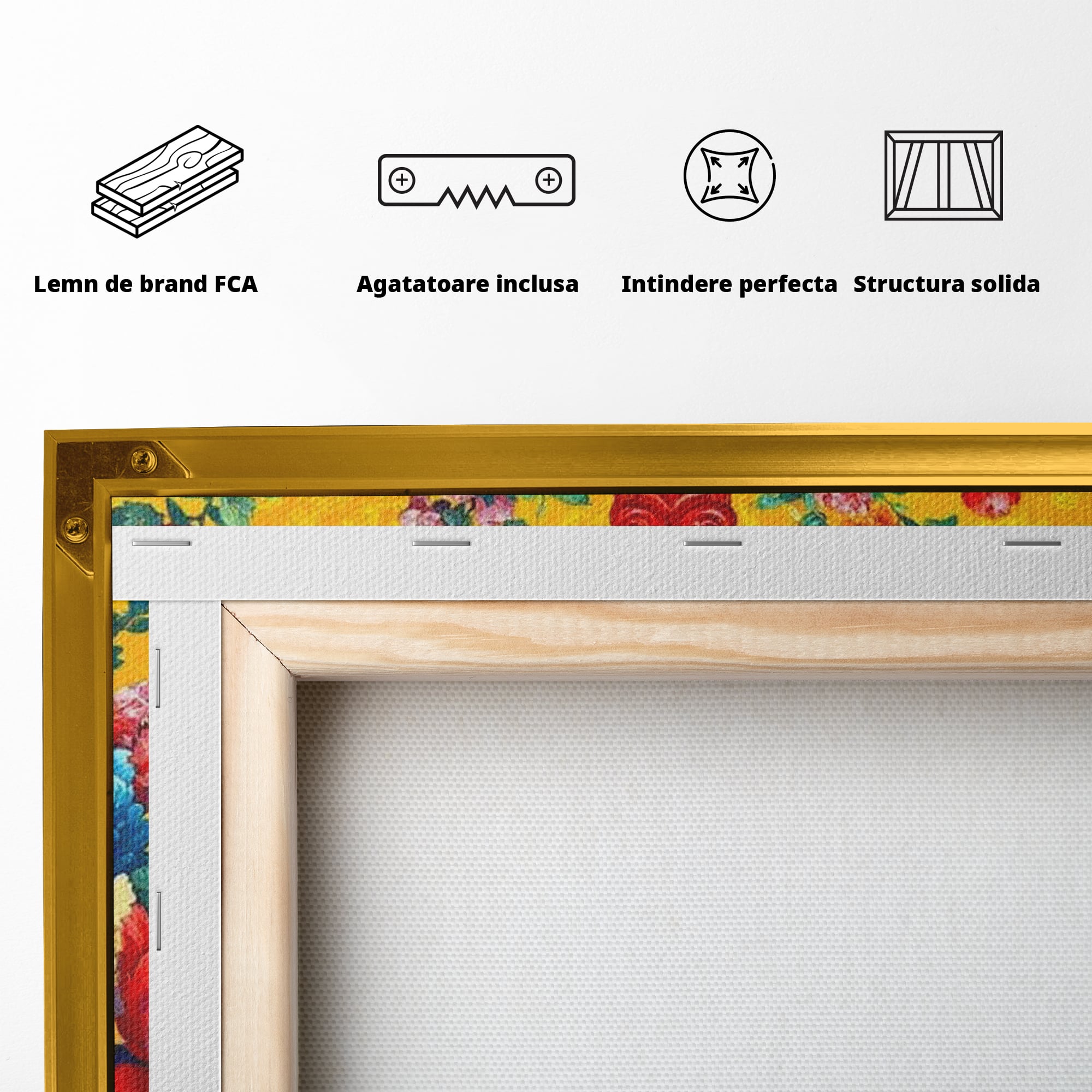 Tablou Canvas Premium LuxCanva® H1058, Credinta Vie, Credinta, Cruce, Flori, Gradina, Lumina, Rasarit, Speranta, Puritate, Spiritualitate, Simbol Sacru, Living, Dormitor