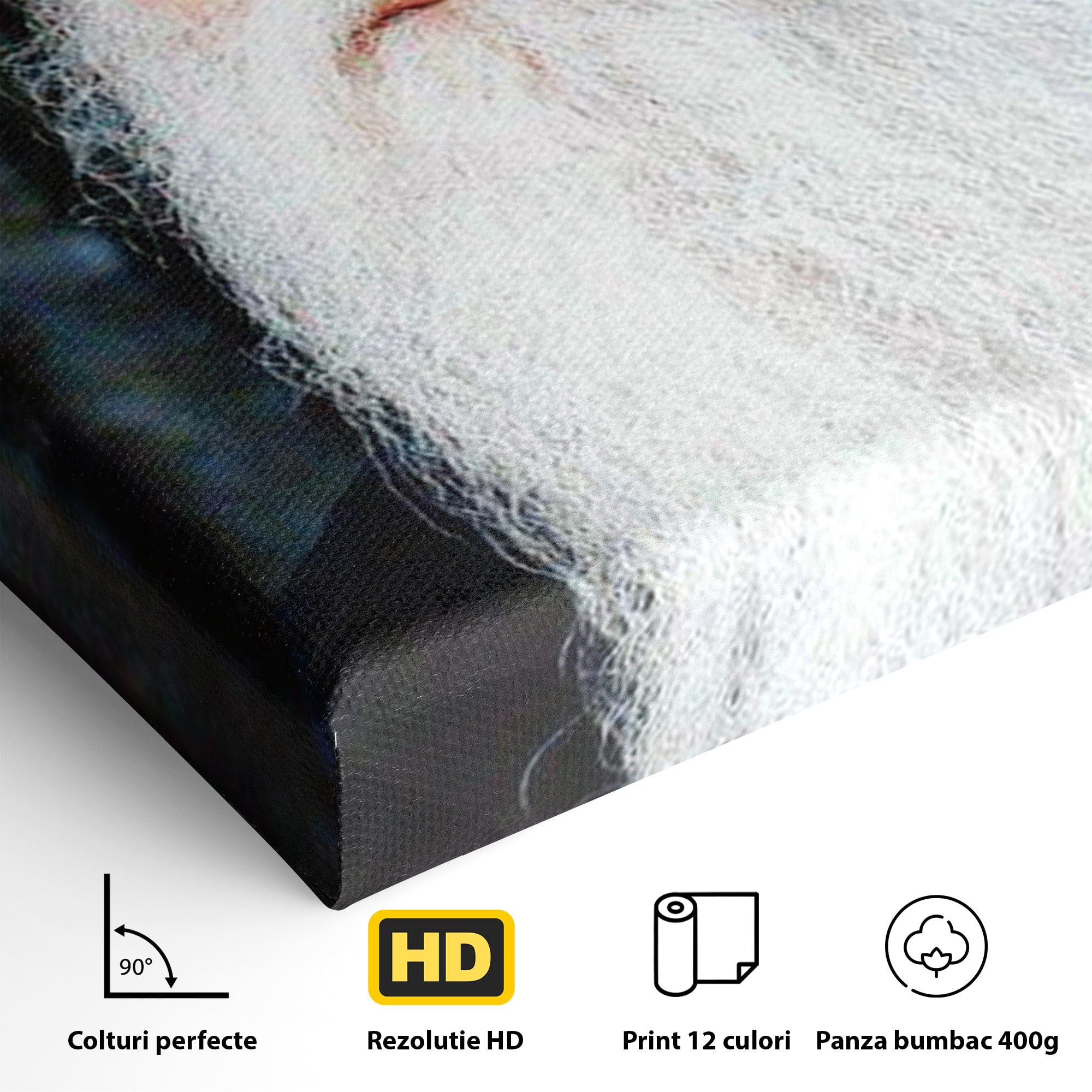Tablou Canvas Premium LuxCanva® H1105, Arsenie Papacioc – Cuvânt și Har, Portret, Credinta, Spiritualitate, Duhovnic, Birou, Culori Vibrante