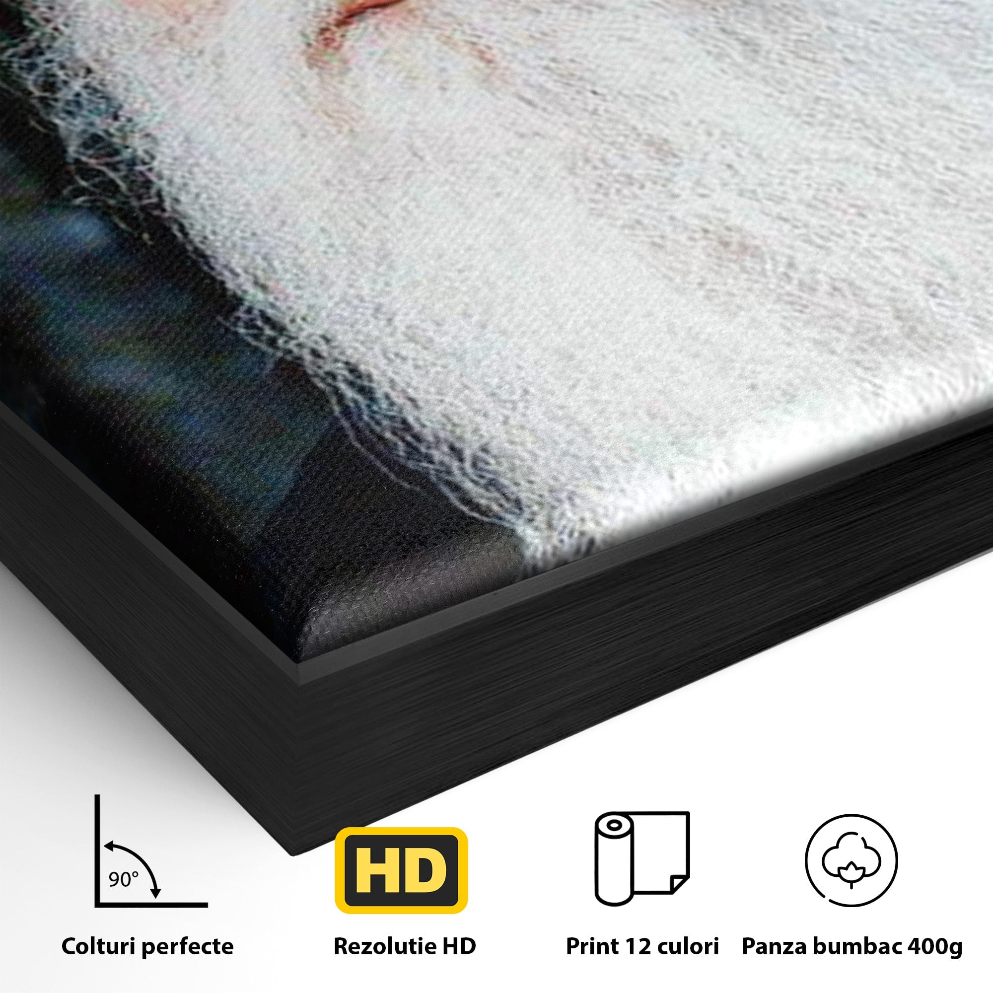 Tablou Canvas Premium LuxCanva® H1105, Arsenie Papacioc – Cuvânt și Har, Portret, Credinta, Spiritualitate, Duhovnic, Birou, Culori Vibrante
