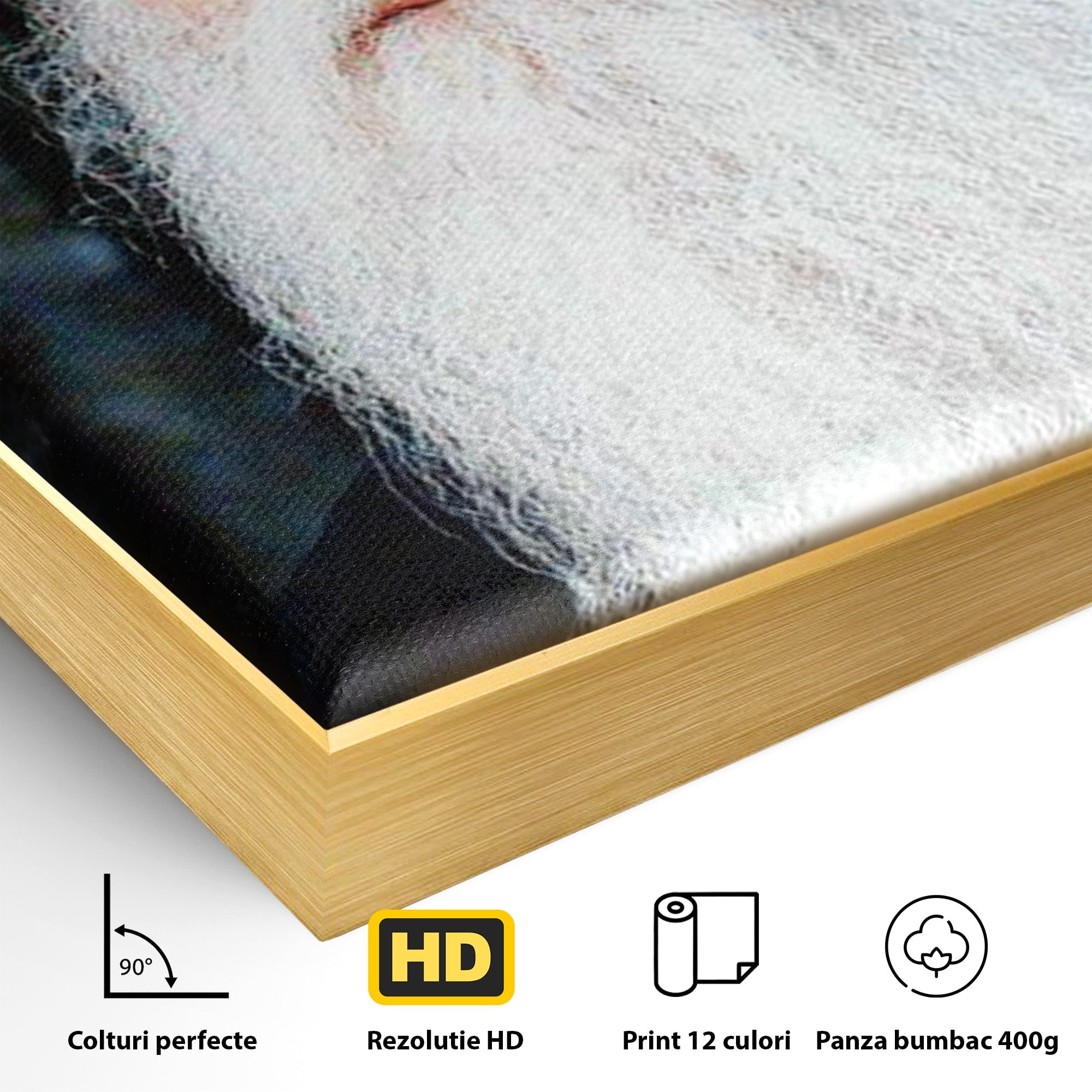 Tablou Canvas Premium LuxCanva® H1105, Arsenie Papacioc – Cuvânt și Har, Portret, Credinta, Spiritualitate, Duhovnic, Birou, Culori Vibrante