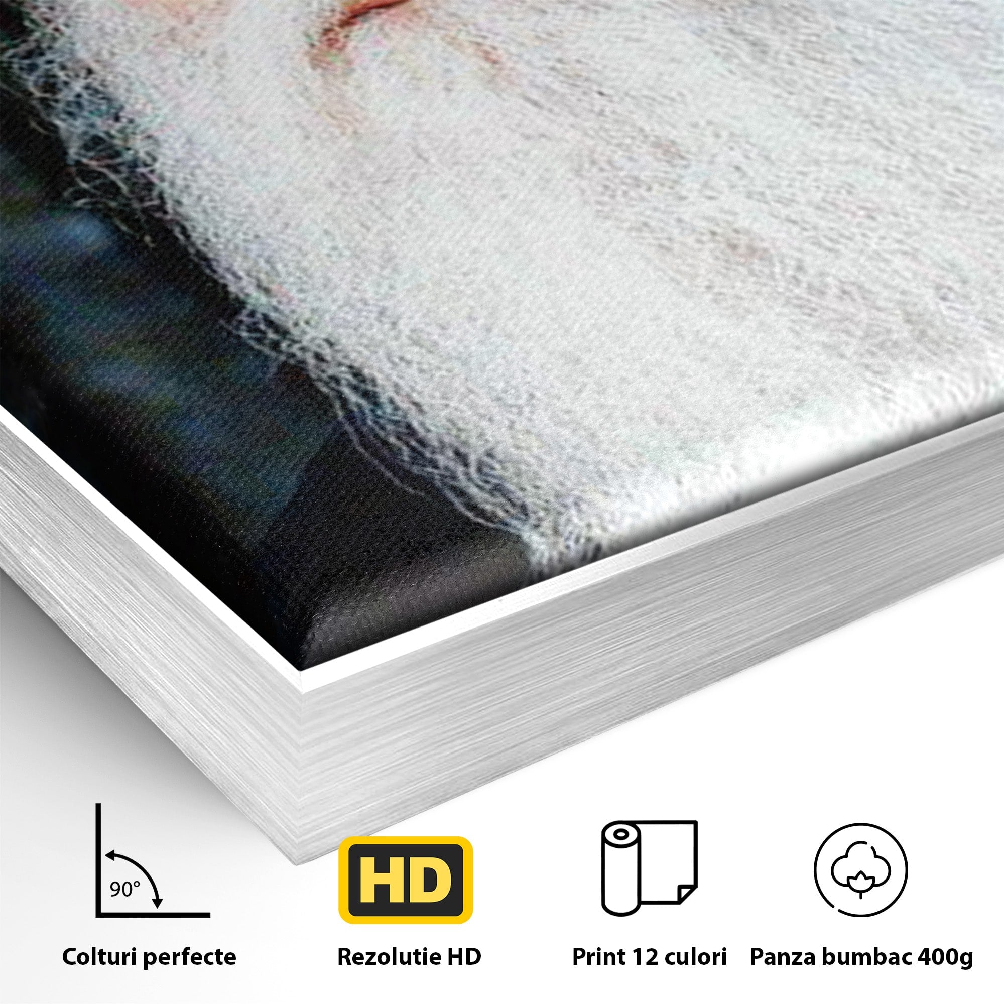 Tablou Canvas Premium LuxCanva® H1105, Arsenie Papacioc – Cuvânt și Har, Portret, Credinta, Spiritualitate, Duhovnic, Birou, Culori Vibrante