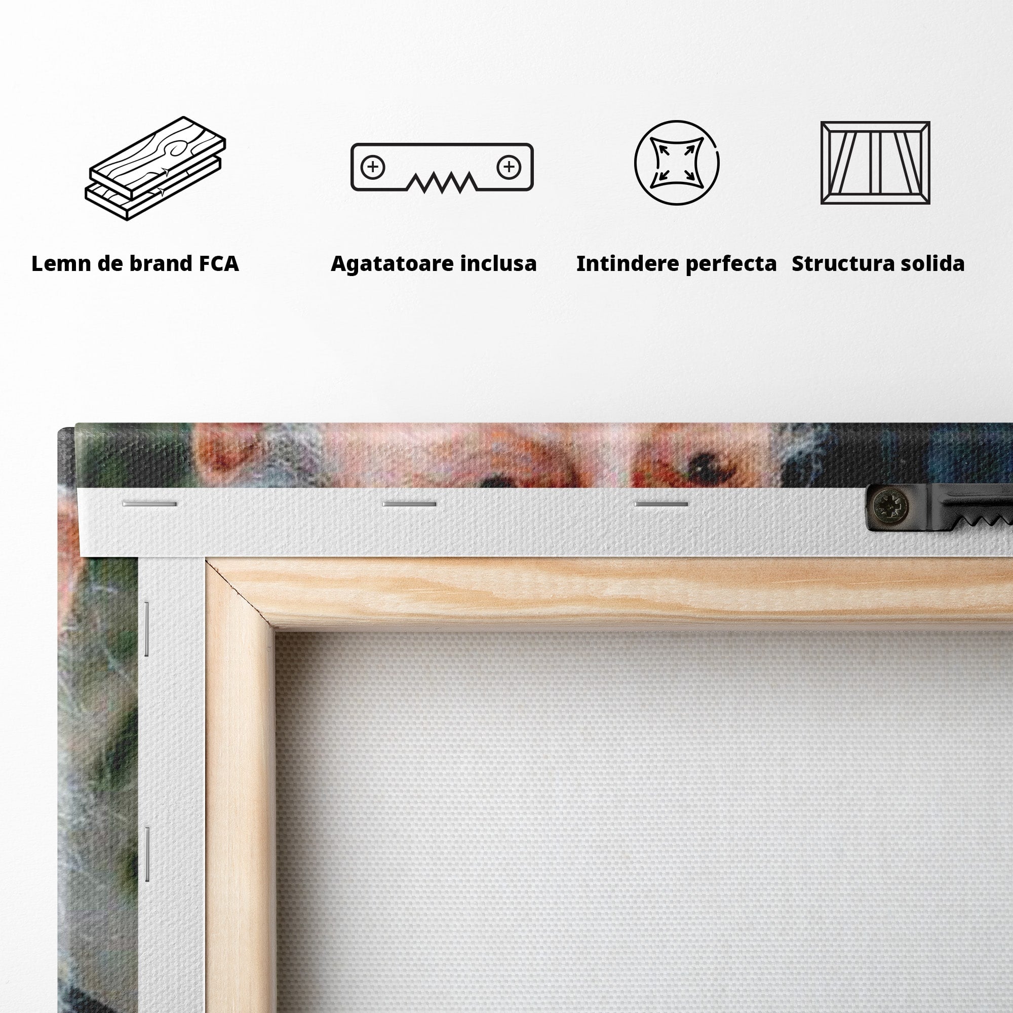 Tablou Canvas Premium LuxCanva® H1105, Arsenie Papacioc – Cuvânt și Har, Portret, Credinta, Spiritualitate, Duhovnic, Birou, Culori Vibrante