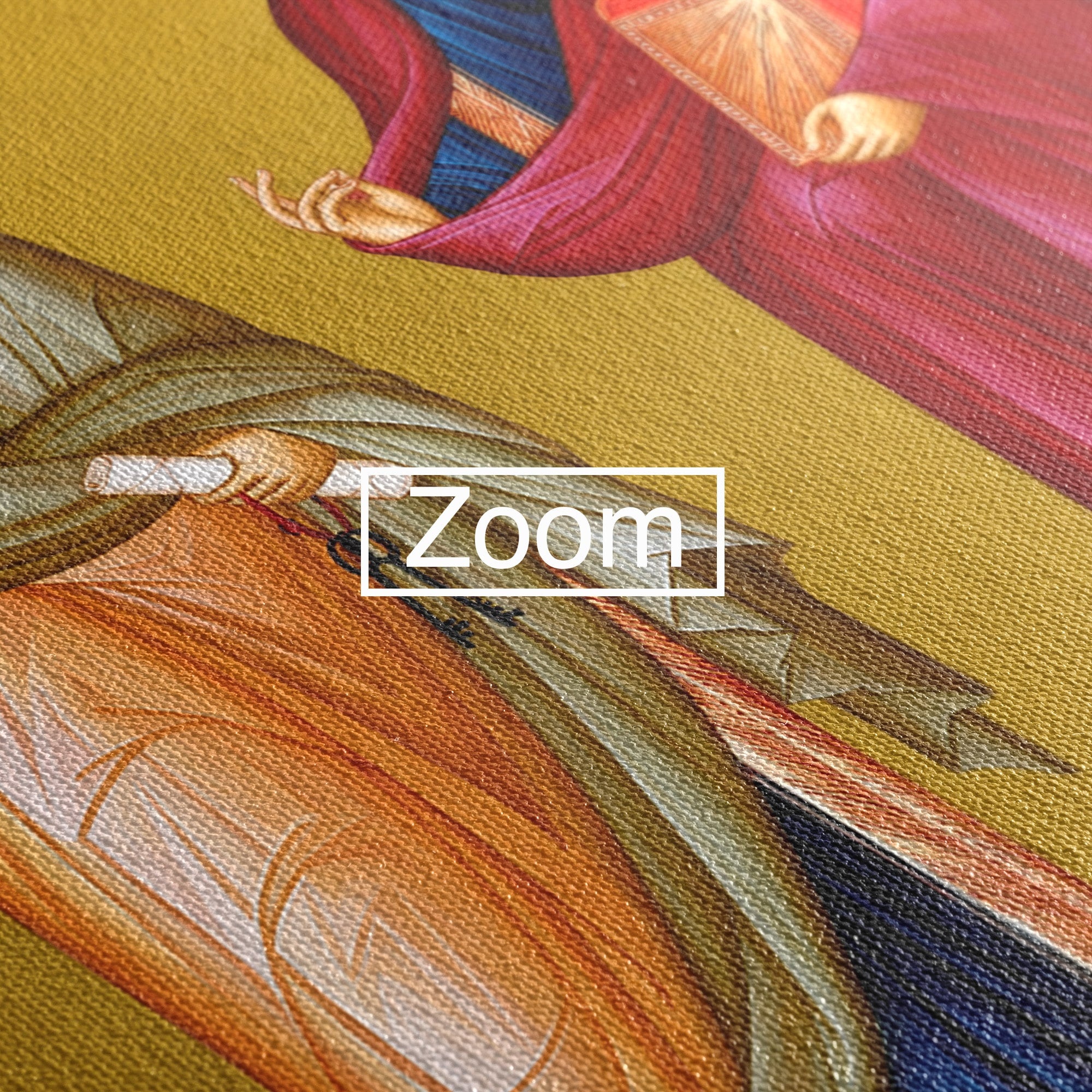 Tablou Canvas Premium LuxCanva® H1126, Sfintii Apostoli Petru Si Pavel, Icoana, Marturisire, Propovăduire, Dormitor, Birou, Culori Vibrante
