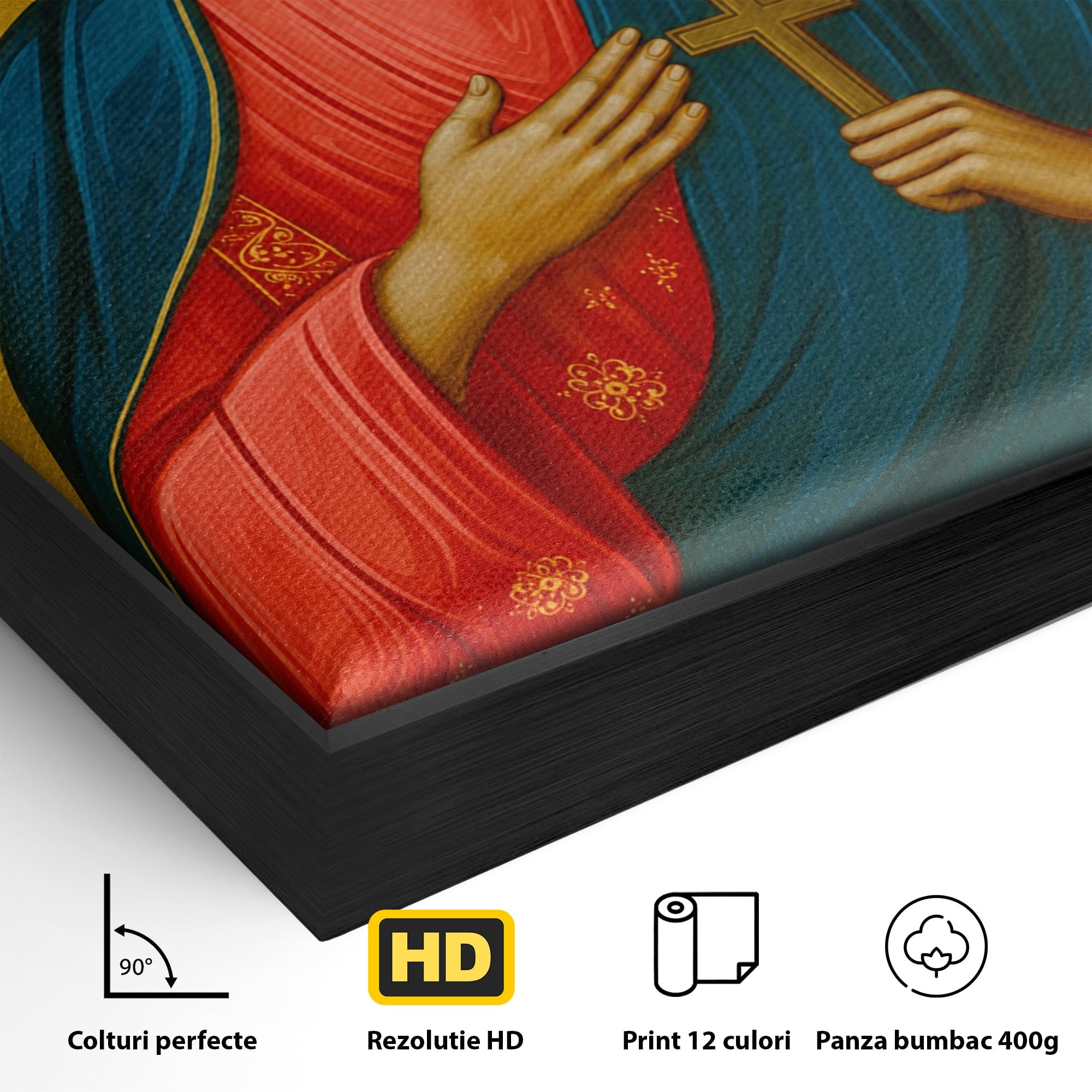 Tablou Canvas Premium LuxCanva® H1133, Sfantul Filip, Religie, Icoana, Sfintenie, Credinta, Dormitor, Culori Vibrante