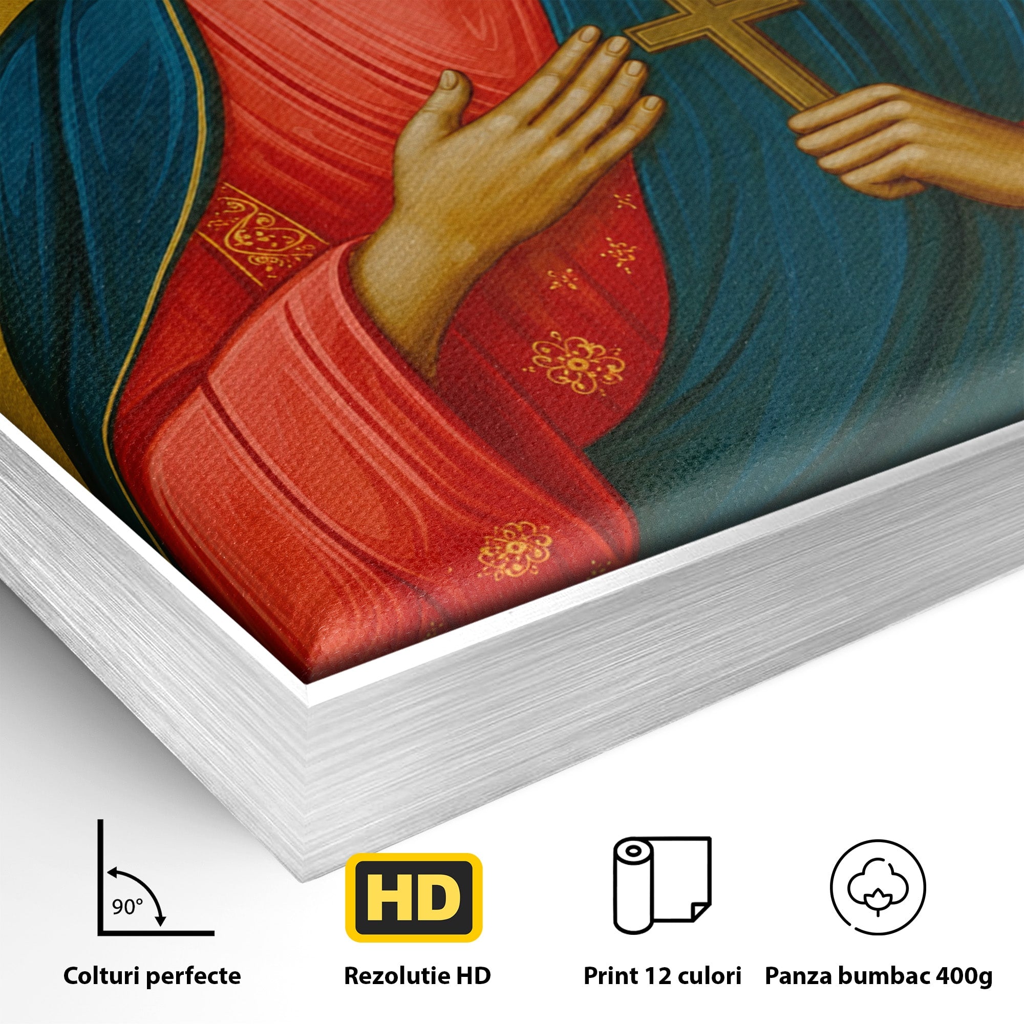 Tablou Canvas Premium LuxCanva® H1133, Sfantul Filip, Religie, Icoana, Sfintenie, Credinta, Dormitor, Culori Vibrante
