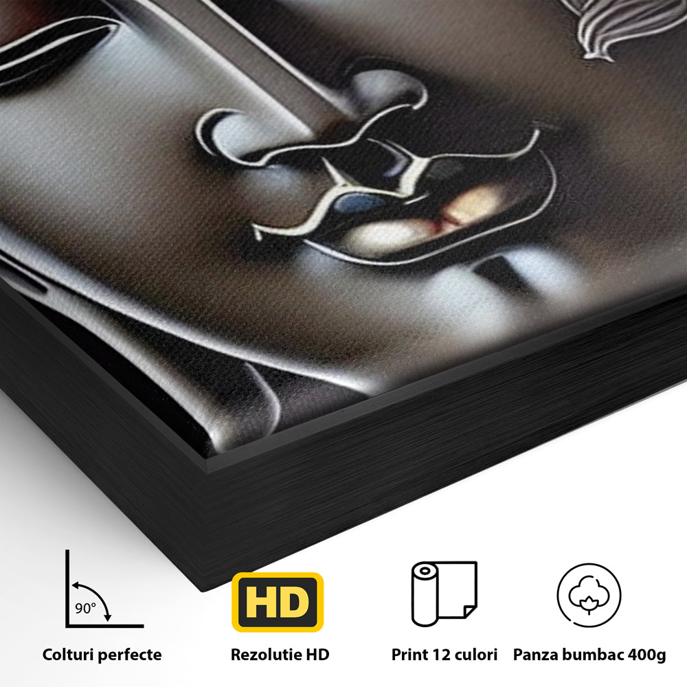 Leinwandbilder Premium LuxCanva® I122, Lotus der Erleuchtung, Buddha, Zen, Erleuchtung, Innerer Frieden, Spiritualität, Harmonie, Meditation, Blumen, Lotus, Herz, Wohnen, Schlafzimmer