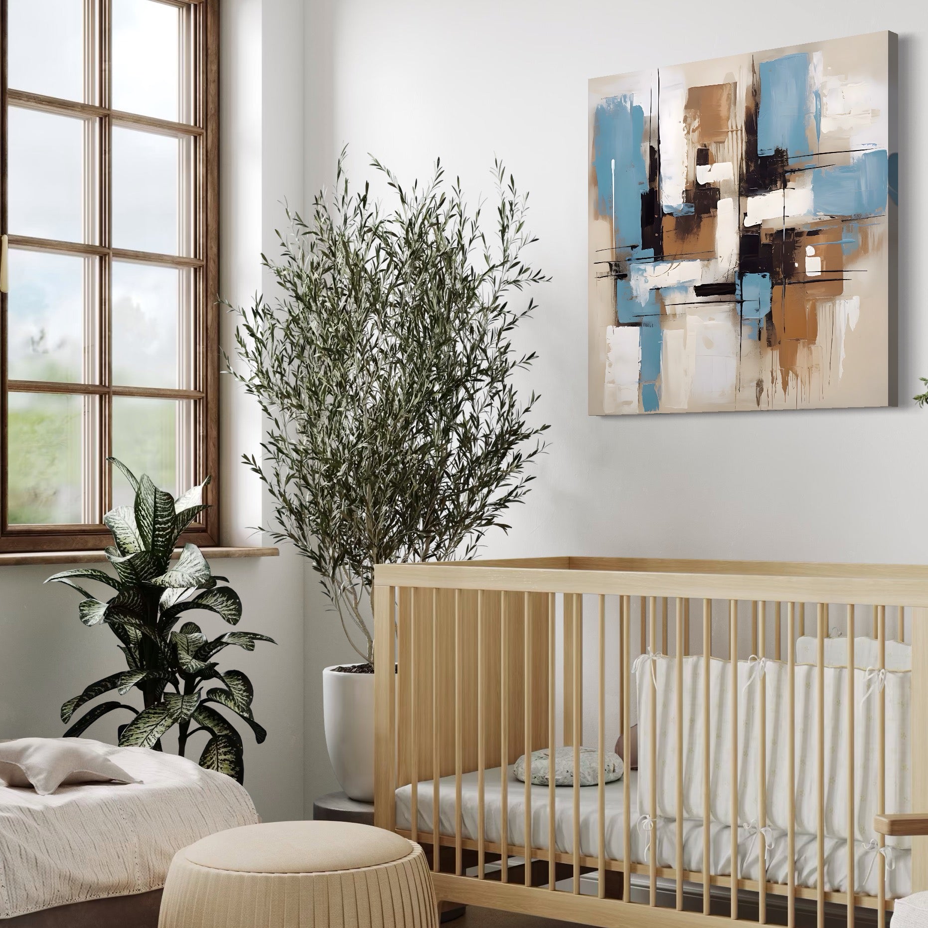 Tablou Canvas Premium LuxCanva® C1194, Pictura Abstracta , Culori, Decorativ, Living Room, Culori Vibrante