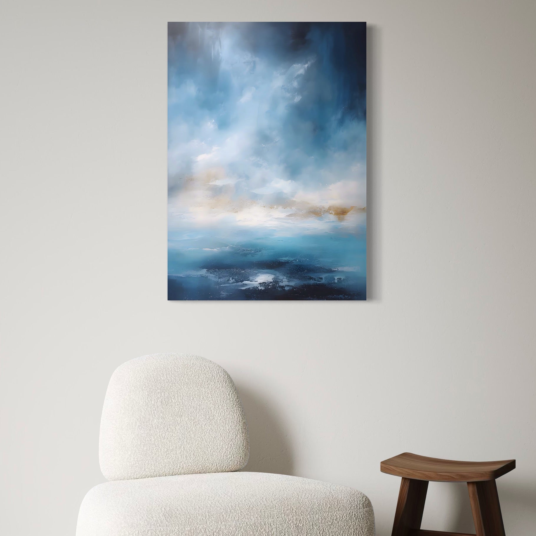 Tablou Canvas Premium LuxCanva® C1196, Oras Vazut Din Avion , Relaxare, Living Room, Culori Vibrante