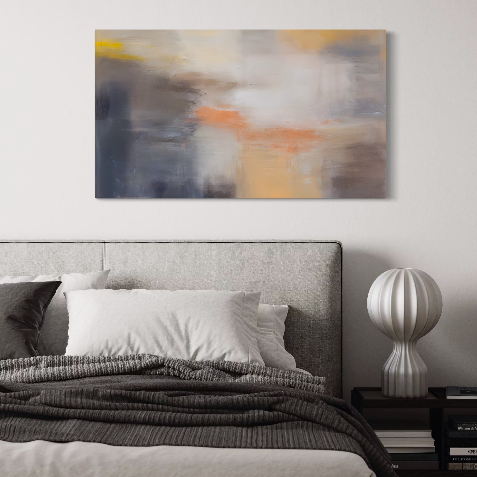 Tablou Canvas Premium LuxCanva® C1199, Abstract Colors , Relaxare, Living Room, Culori Vibrante