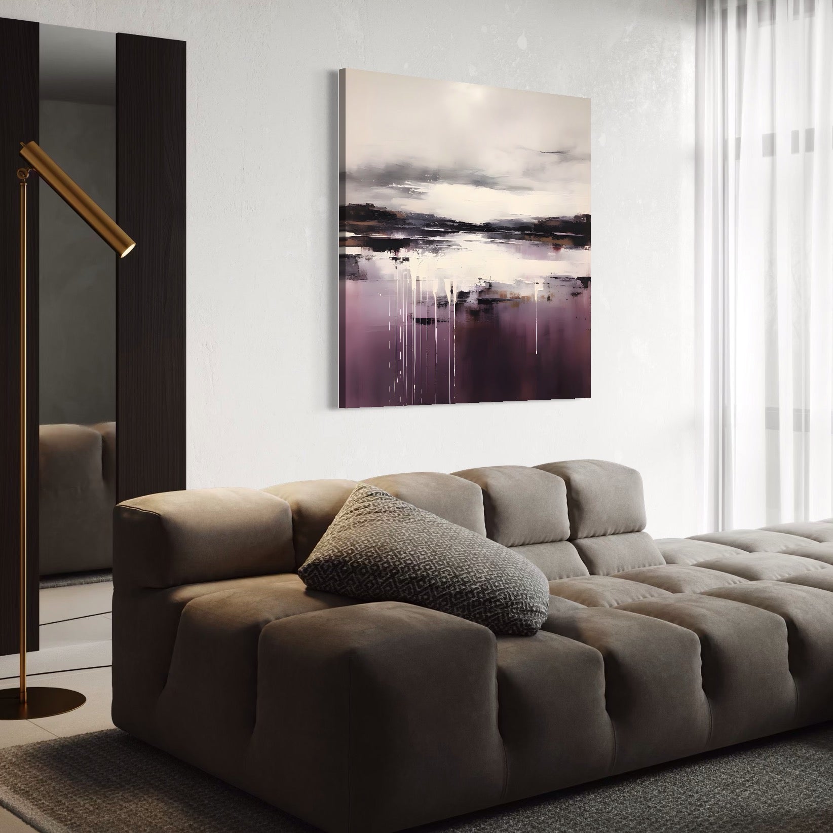 Tablou Canvas Premium LuxCanva® C1204, Cer Innorat , Culori, Decorativ, Living Room, Culori Vibrante