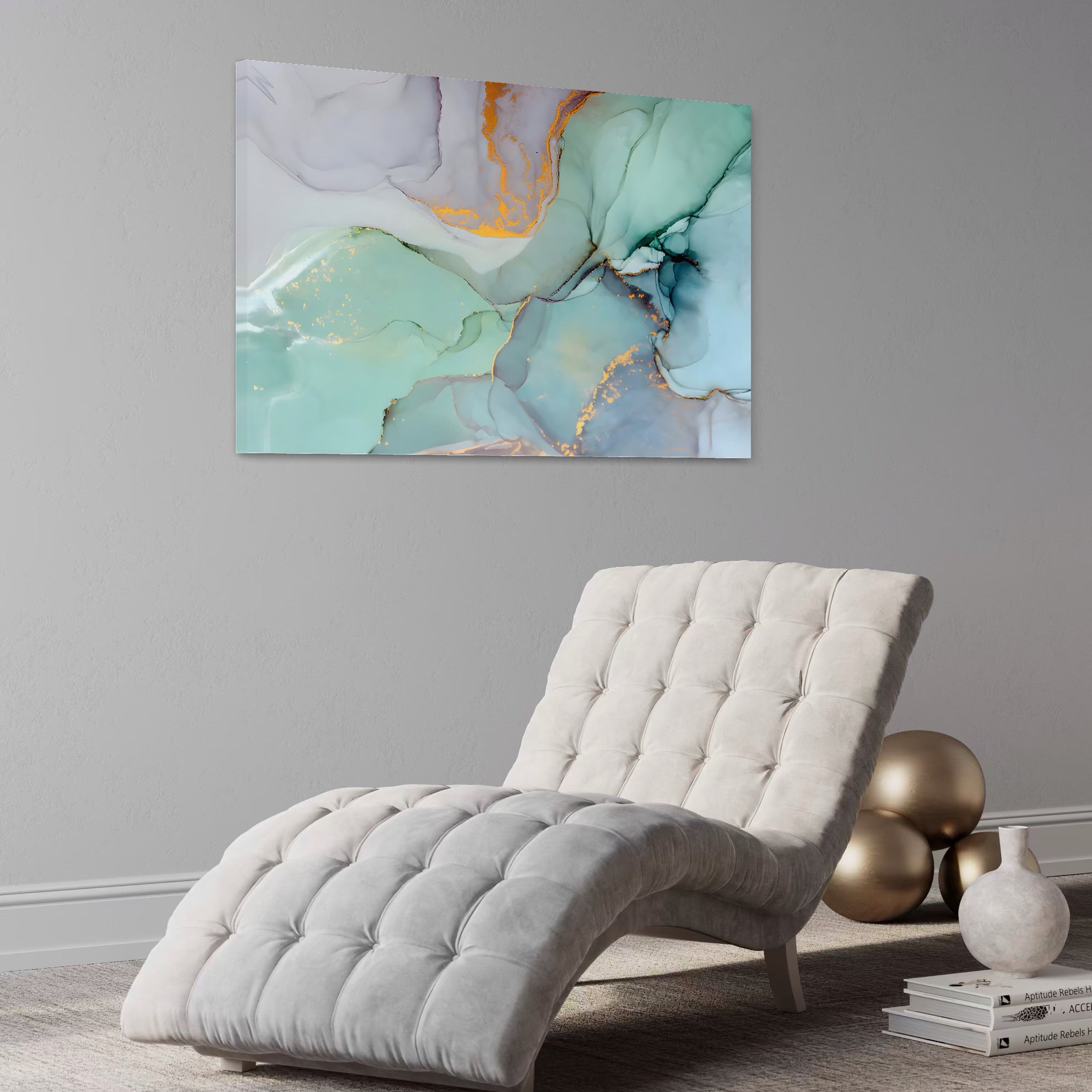 Tablou Canvas Premium LuxCanva® C1216, Colored Marble , Relaxare, Living Room, Culori Vibrante