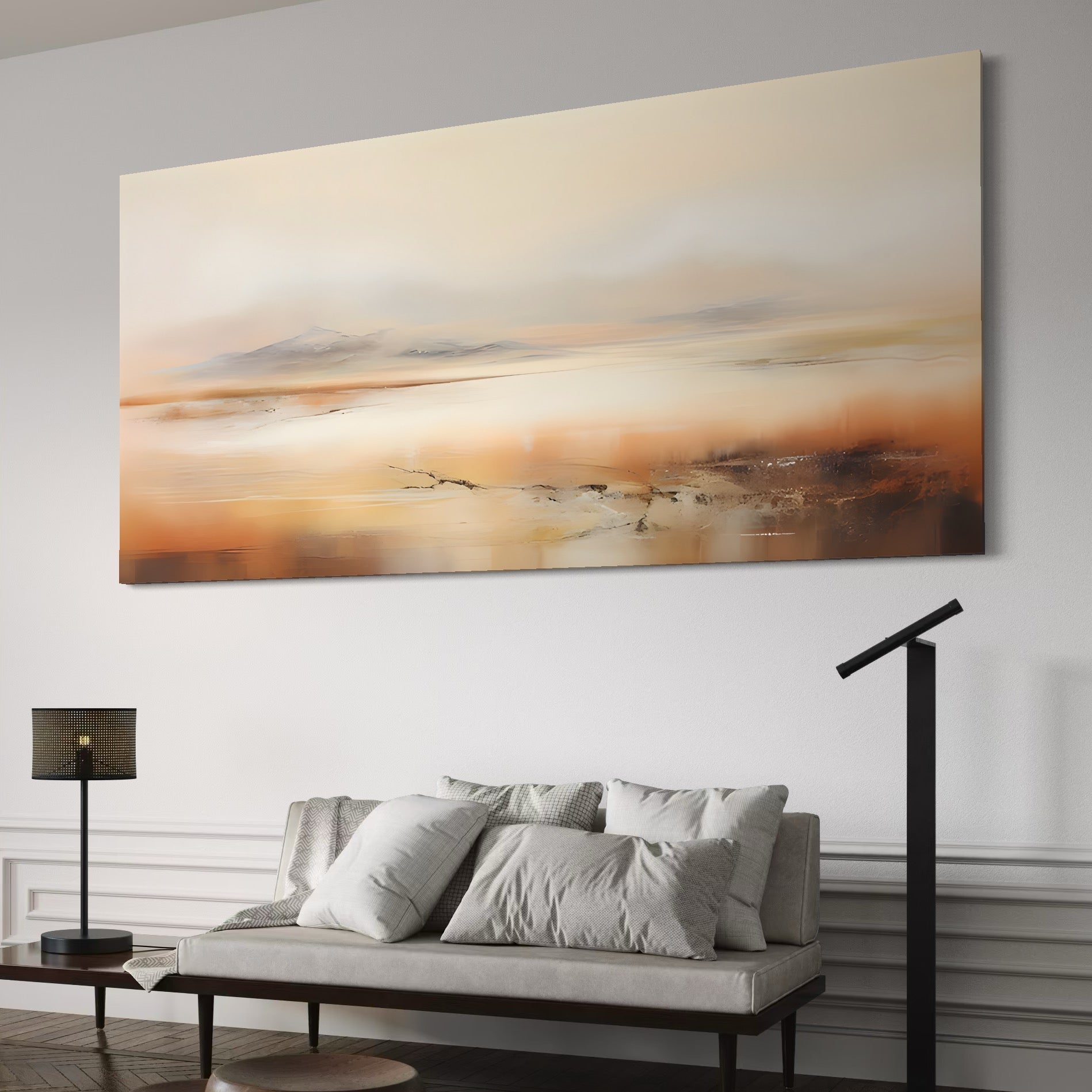 Tablou Canvas Premium LuxCanva® C1242 Walking To The Mountain , Relaxare, Living Room, Culori Vibrante