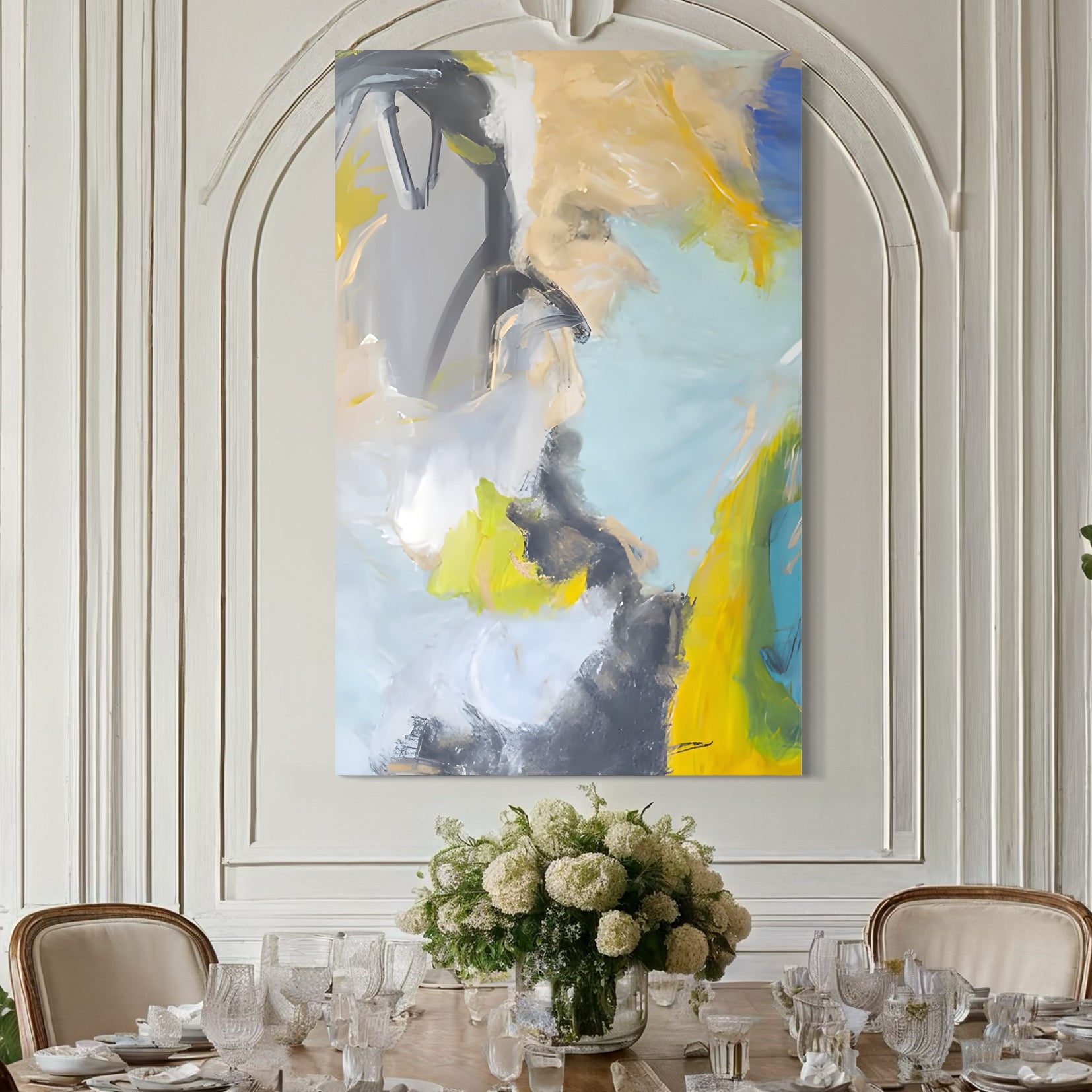 Tablou Canvas Premium LuxCanva® C1241 Calatorie In Spatiu , Relaxare, Living Room, Culori Vibrante