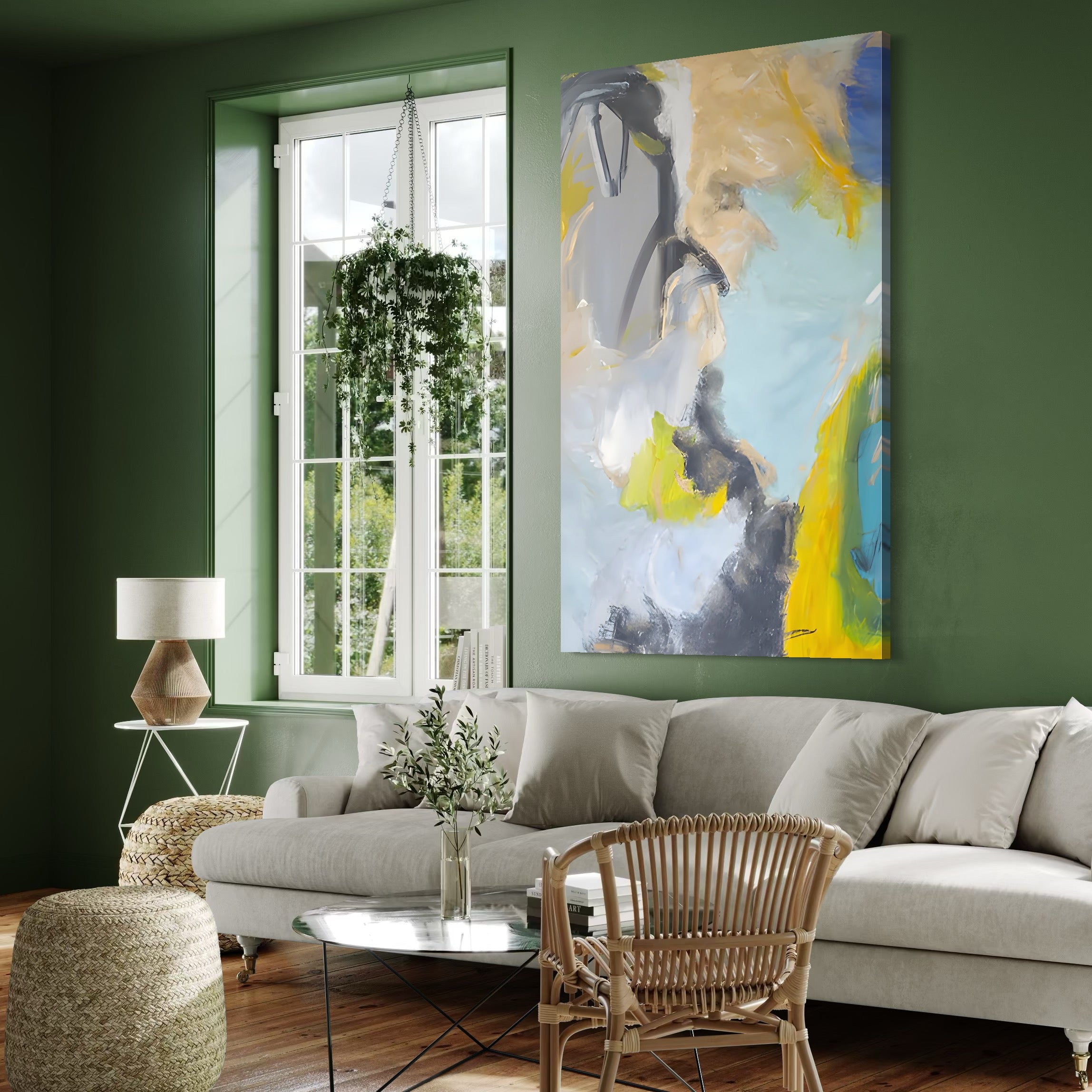 Tablou Canvas Premium LuxCanva® C1241 Calatorie In Spatiu , Relaxare, Living Room, Culori Vibrante