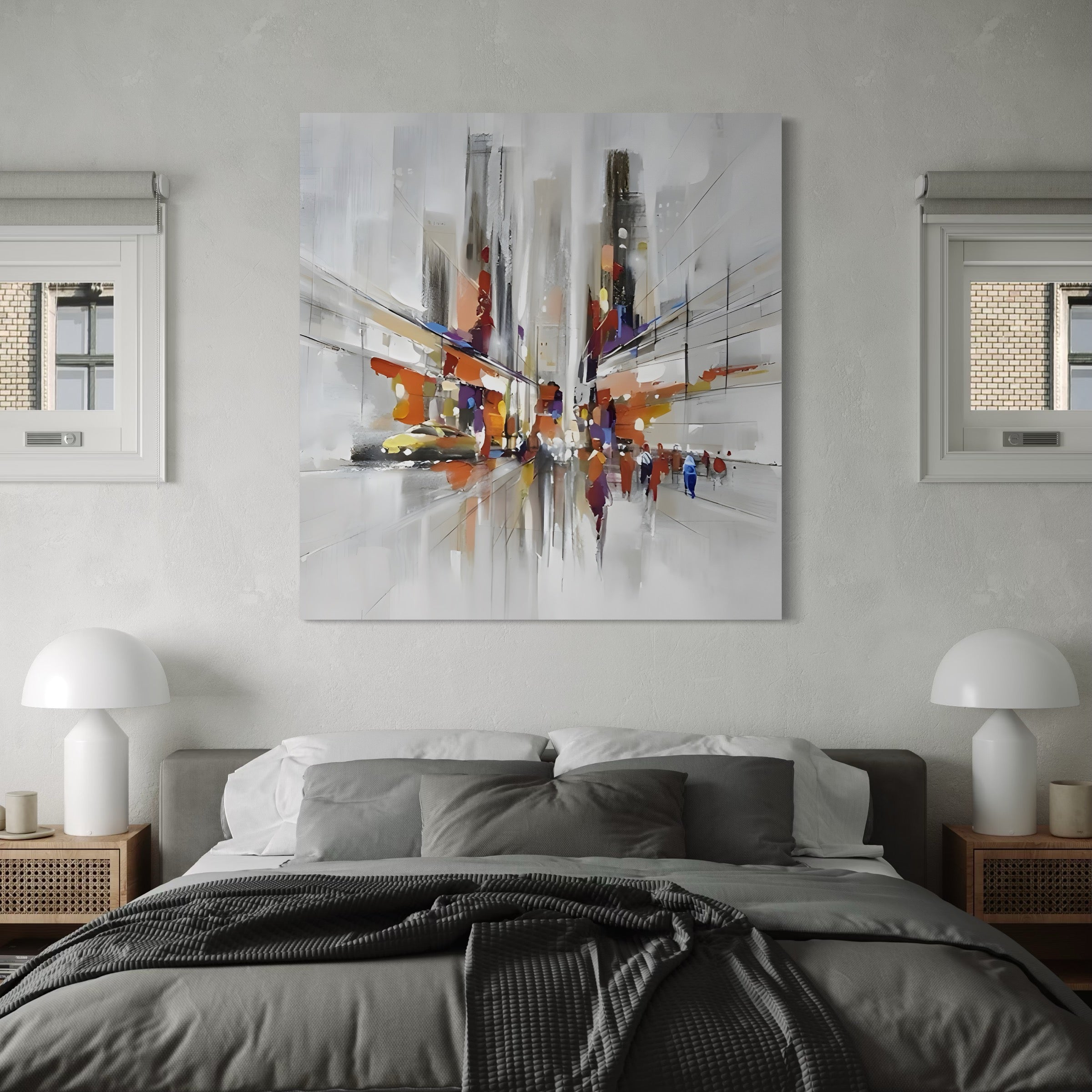 Tablou Canvas Premium LuxCanva® C1013, Abstract ,  Abstract, Culori, Living, Dormitor, Birou, Relaxare, Culori Vibrante