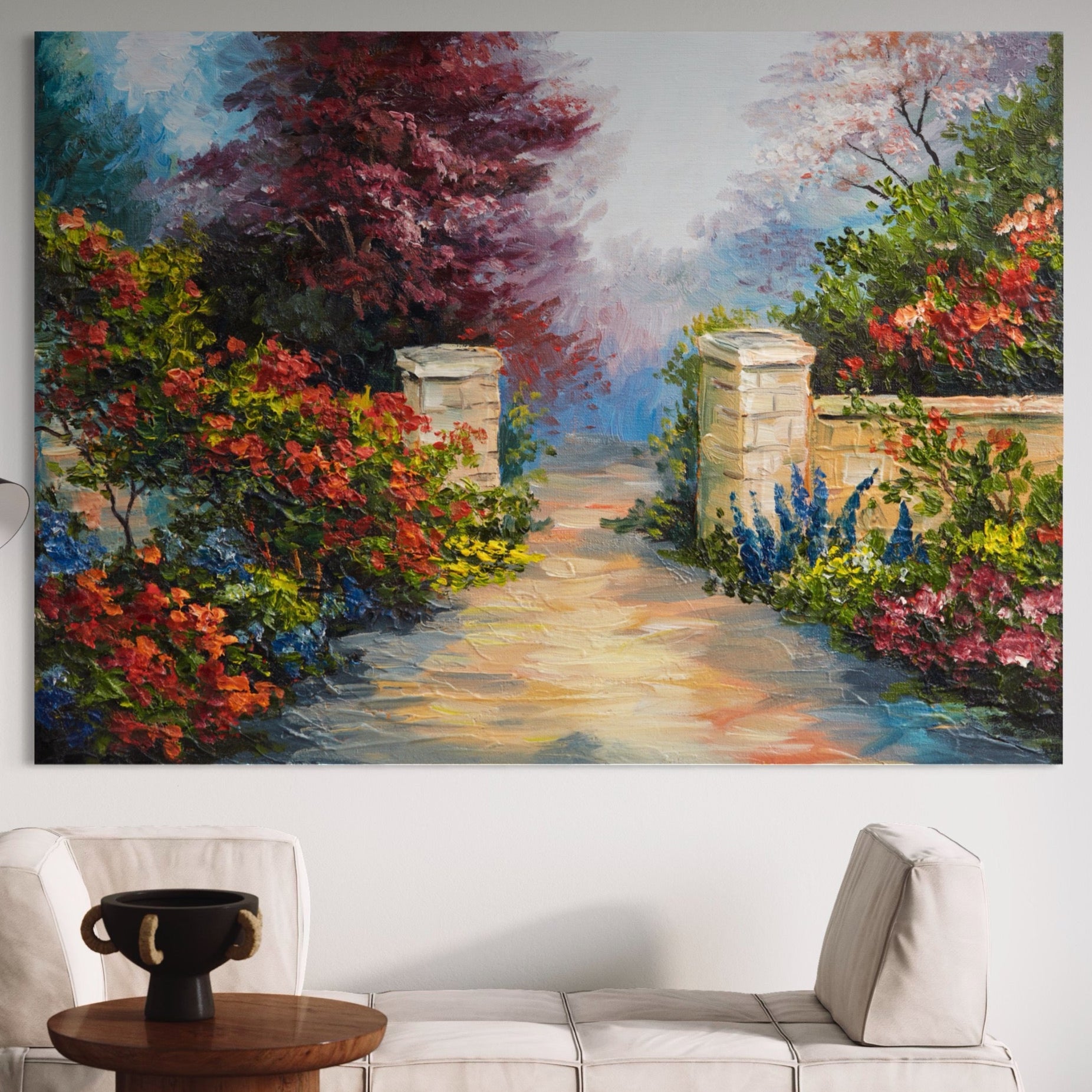 Tablou Canvas Premium LuxCanva® A1286, Colorful Summer, Living, Flori, Natura, Pomi, Dormitor, Culori Vibrante