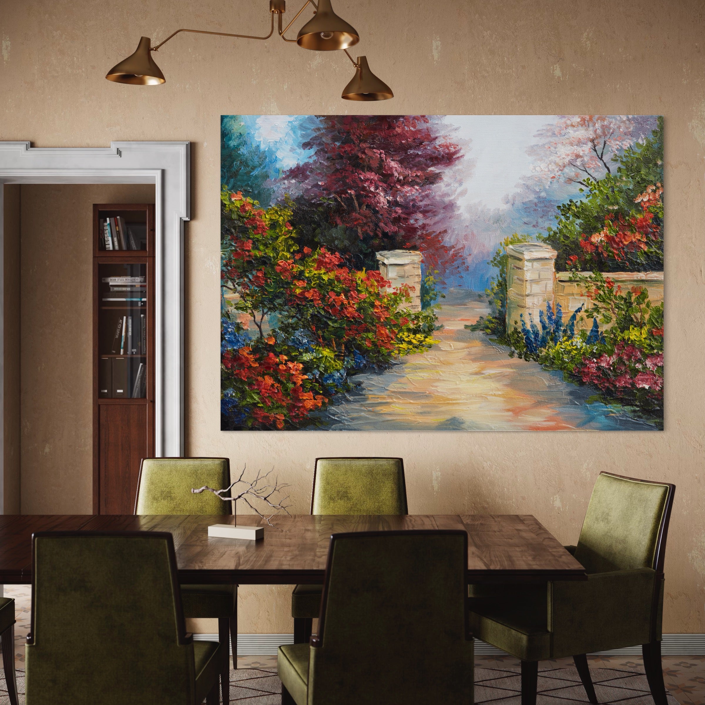 Tablou Canvas Premium LuxCanva® A1286, Colorful Summer, Living, Flori, Natura, Pomi, Dormitor, Culori Vibrante