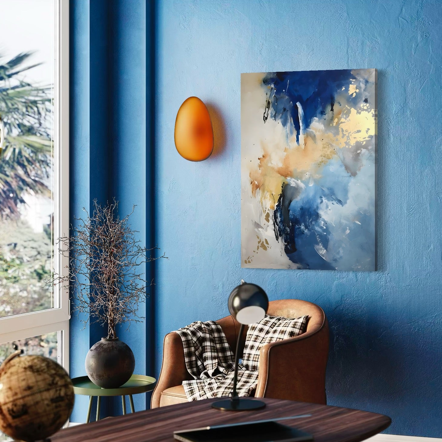 Tablou Canvas Premium LuxCanva® C1021, Abstract Paint , Culori, Abstract, Dormitor, Living, Relaxare, Culori Vibrante