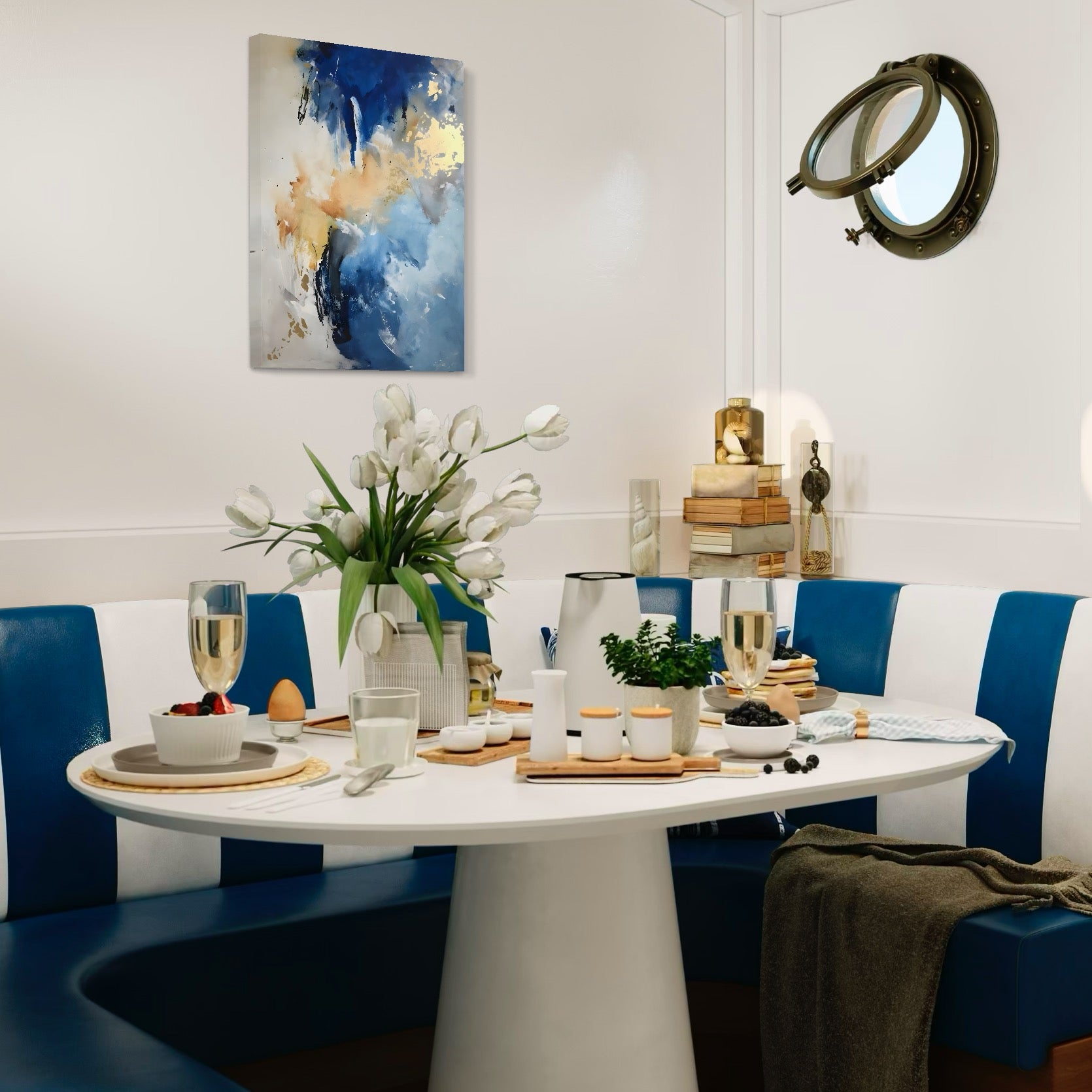 Tablou Canvas Premium LuxCanva® C1021, Abstract Paint , Culori, Abstract, Dormitor, Living, Relaxare, Culori Vibrante