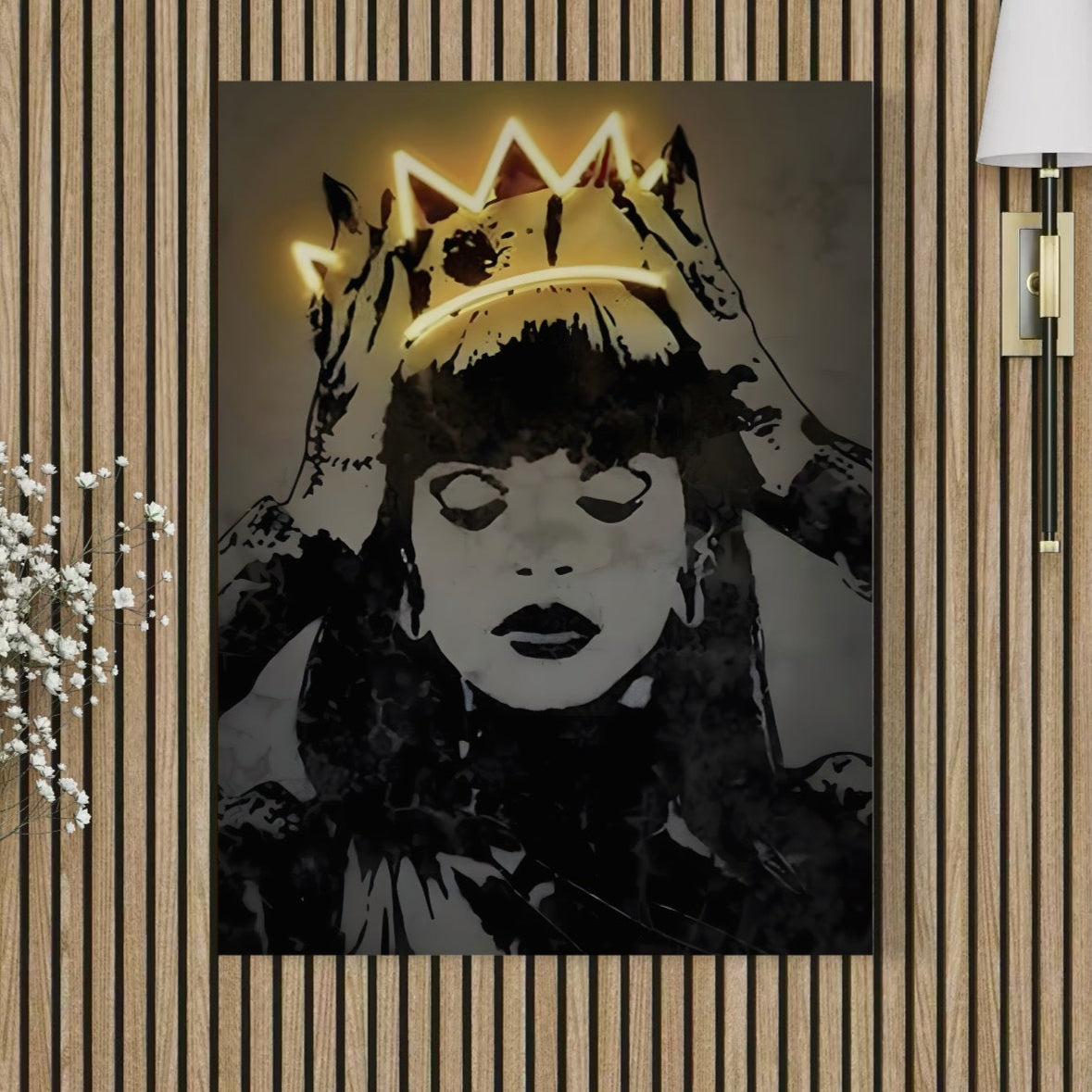 Tablou Canvas Premium LuxCanva® C1022, R&B Music Queen Rihanna , Culori, Queen Rihanna, Artist, Muzica, Dormitor, Living, Relaxare, Culori Vibrante