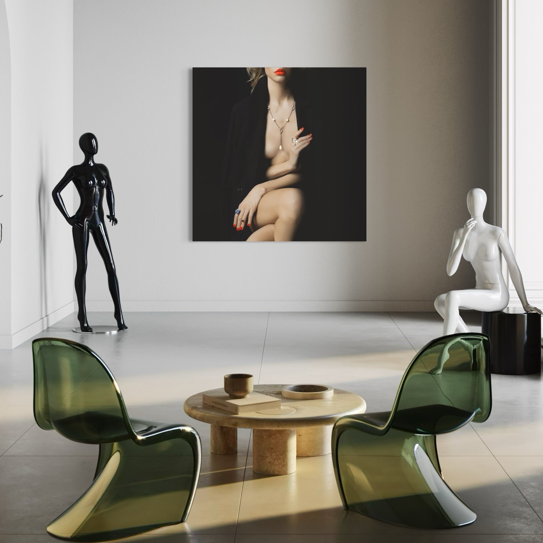 Tablou Canvas Premium LuxCanva® C1050, Sensual Women , Culori, Women, Sensuality, Living Room, Bedroom, Relaxare, Culori Vibrante