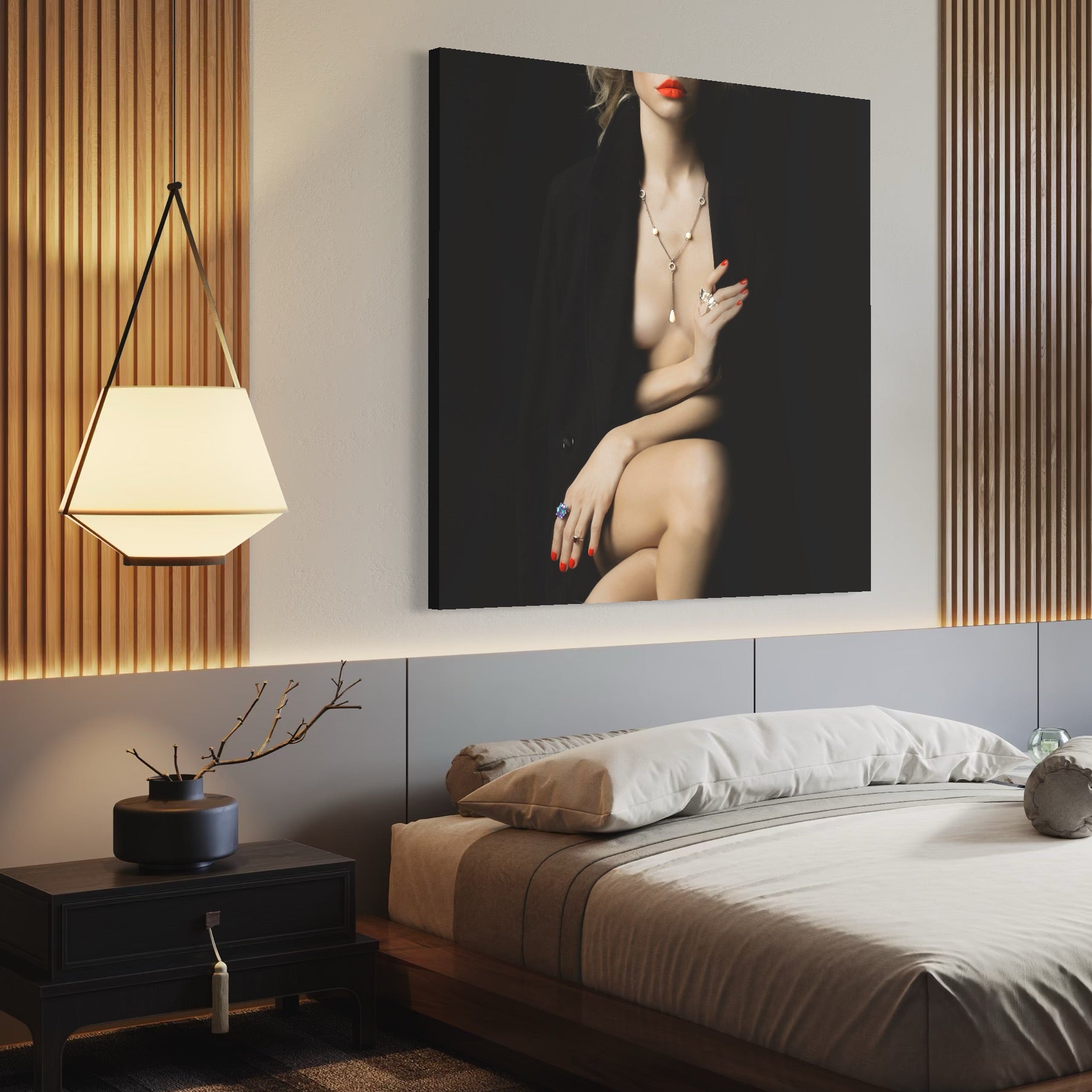 Tablou Canvas Premium LuxCanva® C1050, Sensual Women , Culori, Women, Sensuality, Living Room, Bedroom, Relaxare, Culori Vibrante