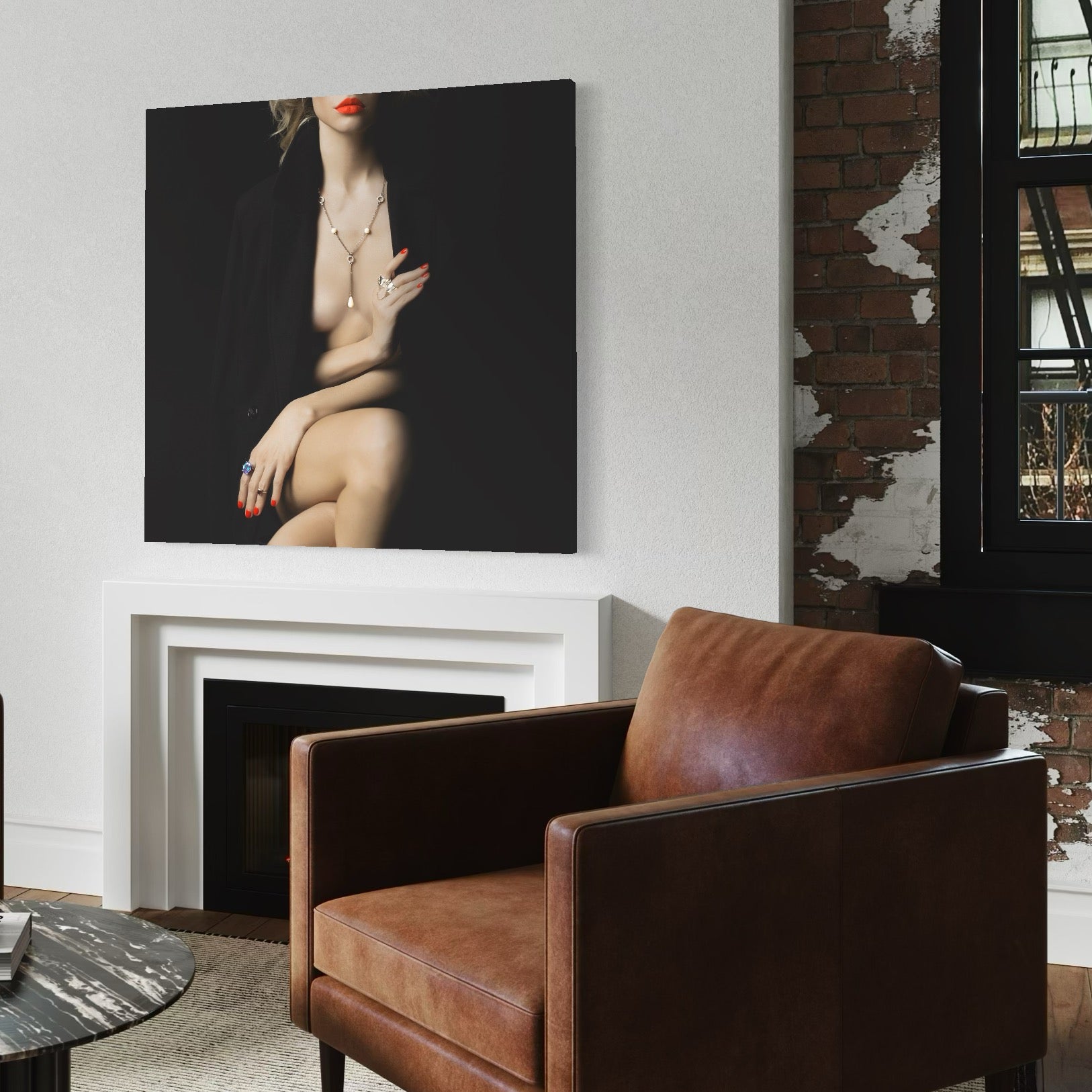 Tablou Canvas Premium LuxCanva® C1050, Sensual Women , Culori, Women, Sensuality, Living Room, Bedroom, Relaxare, Culori Vibrante