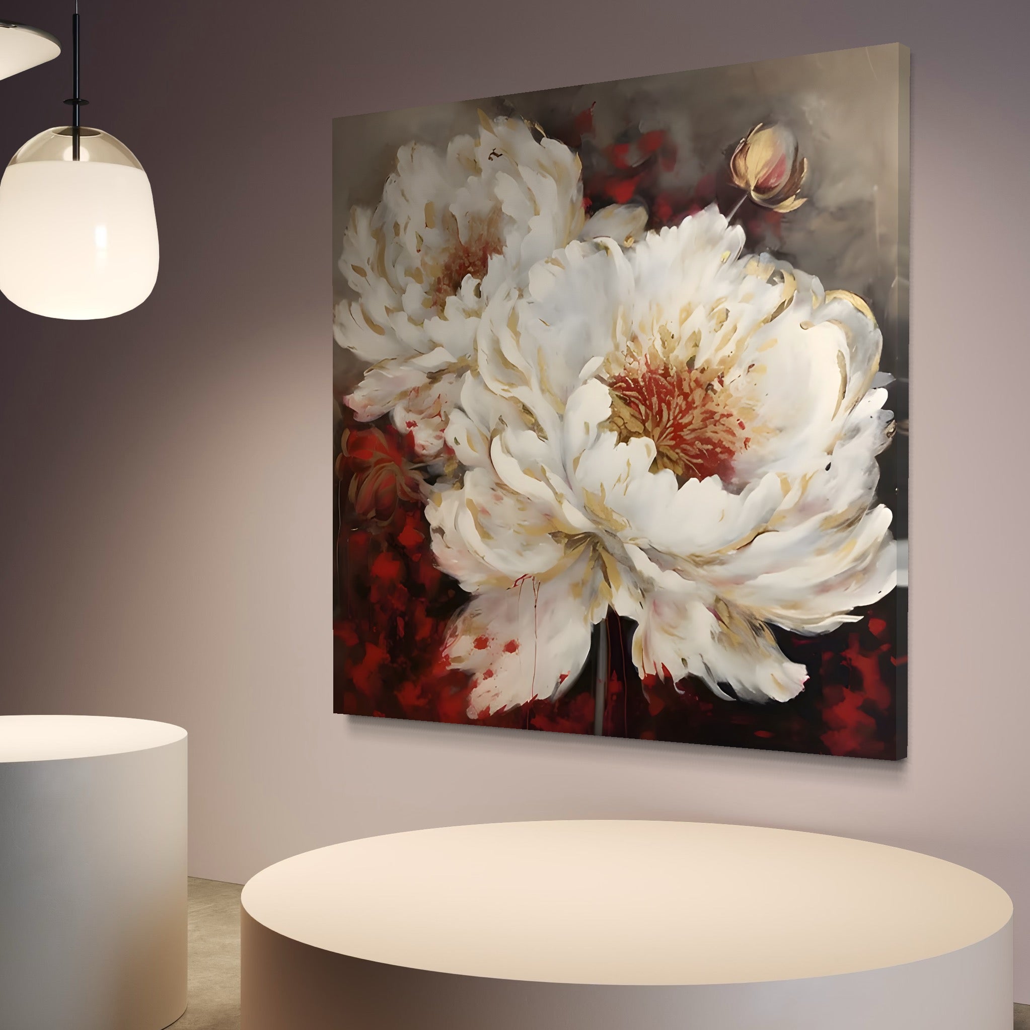 Tablou Canvas Premium LuxCanva® C1147, Frumusetea Florilor , Culori, Plante, Natura, Orhidee, Living Room, Relaxare, Culori Vibrante